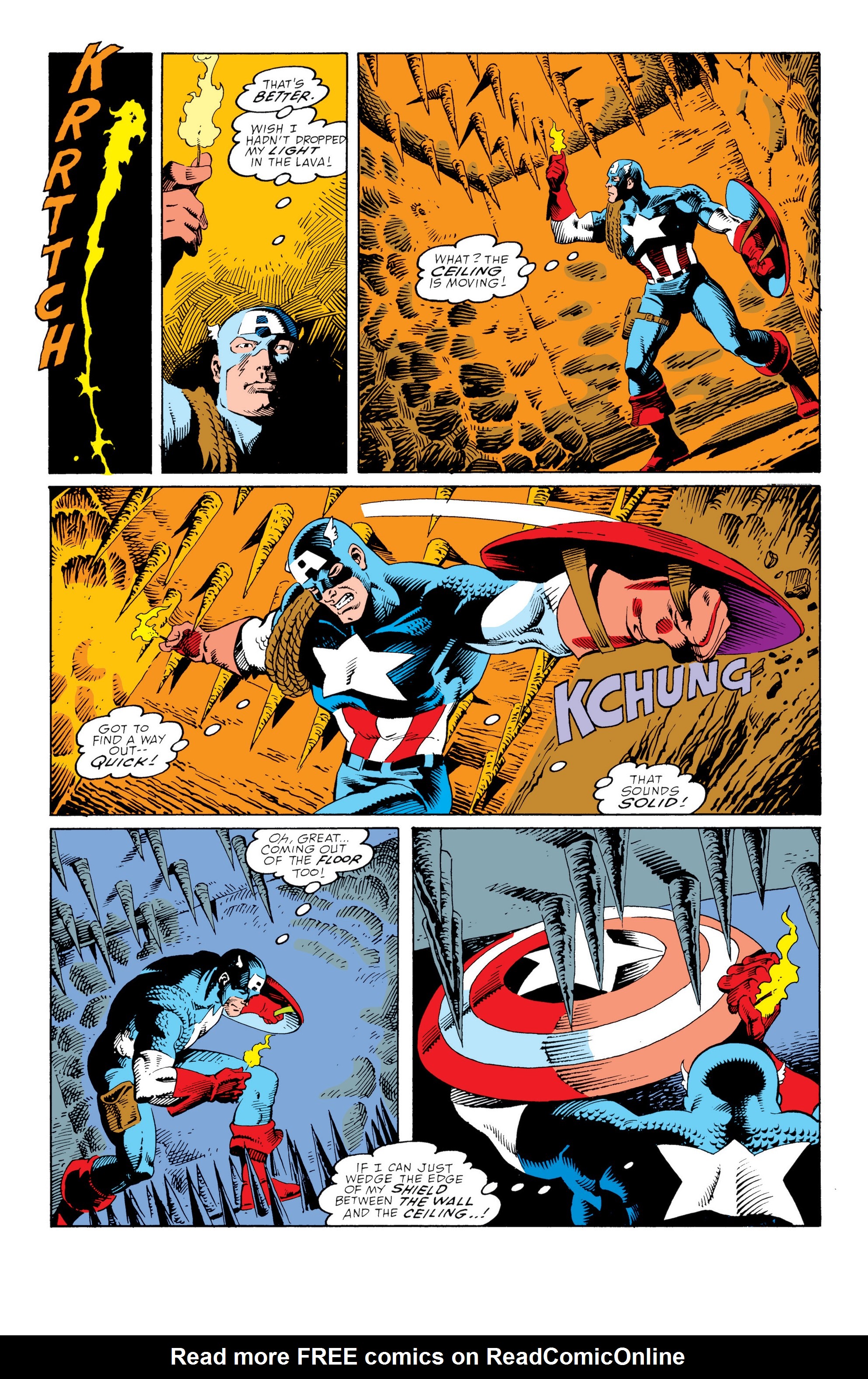 Read online Captain America Epic Collection comic -  Issue # TPB The Bloodstone Hunt (Part 2) - 70