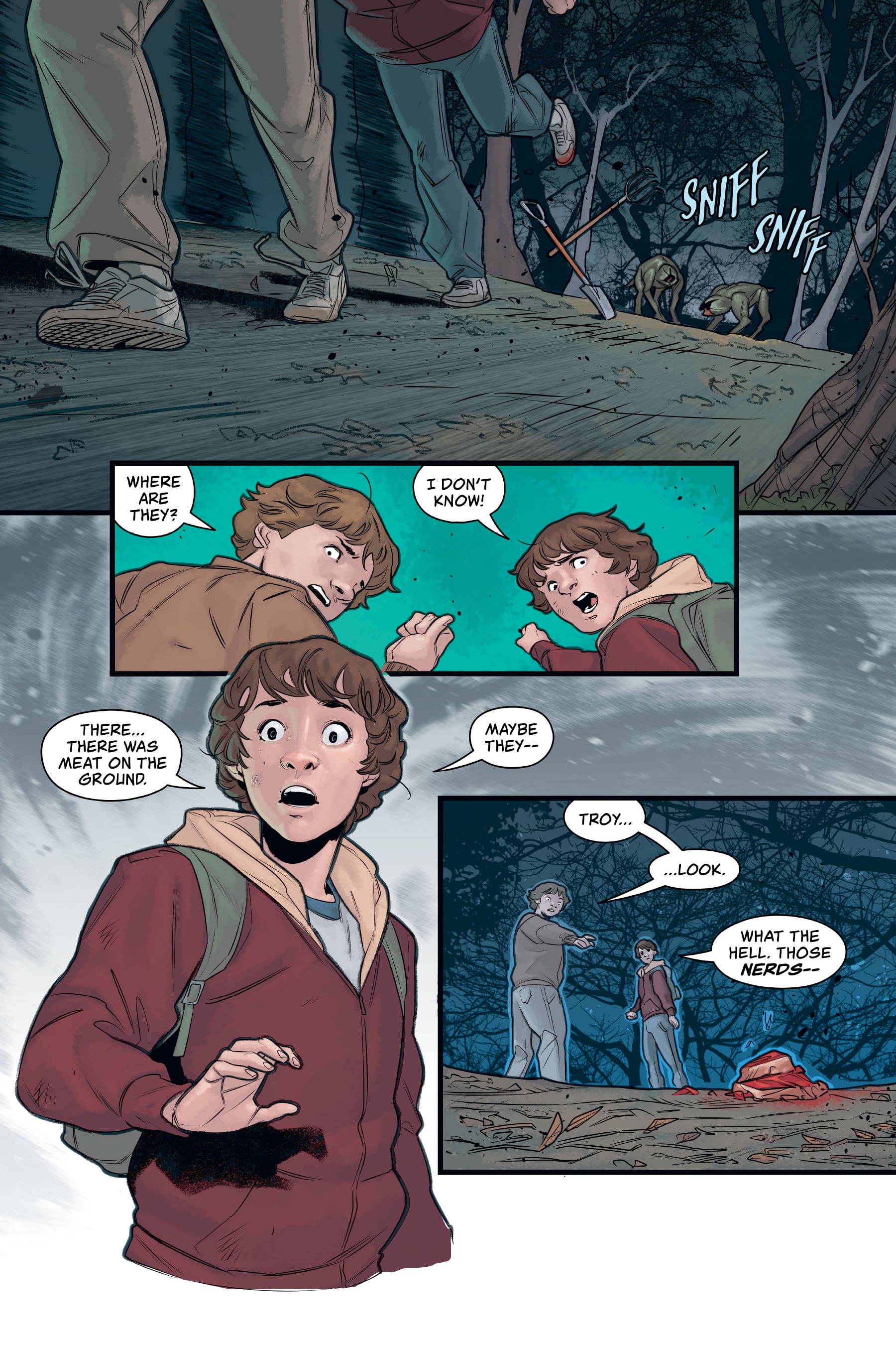 Read online Stranger Things: The Bully comic -  Issue # TPB - 54