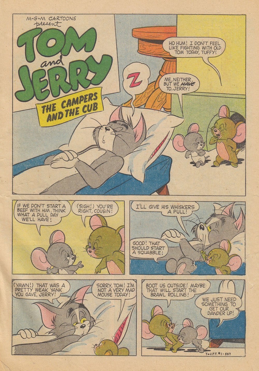 Read online Tom & Jerry Picnic Time comic -  Issue # TPB - 4