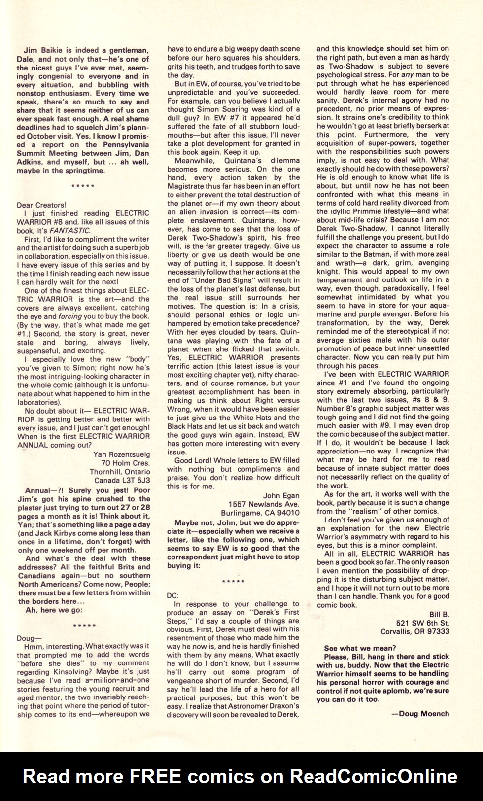 Read online Electric Warrior comic -  Issue #13 - 31