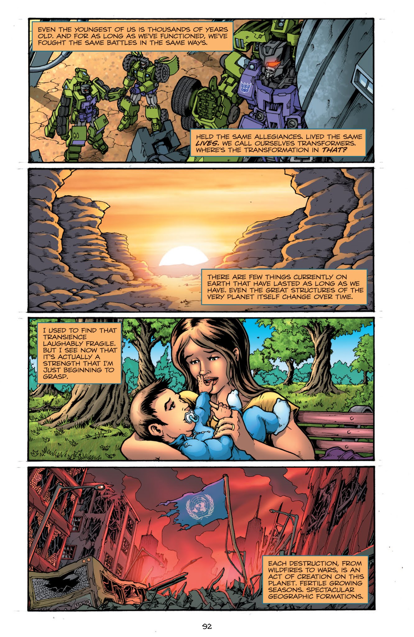 Read online Transformers: The IDW Collection comic -  Issue # TPB 6 (Part 1) - 92
