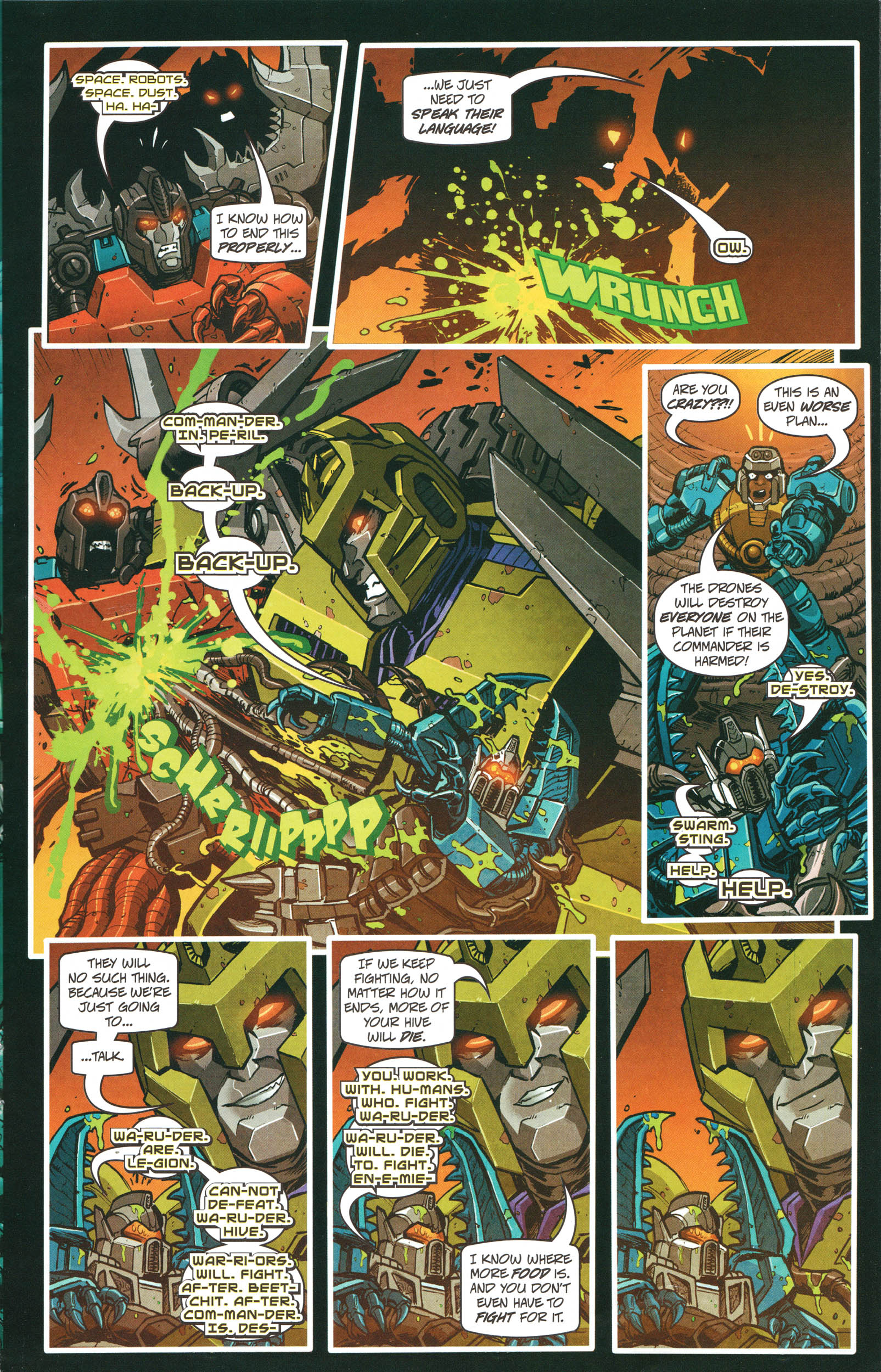 Read online Transformers: Timelines comic -  Issue #11 - 21