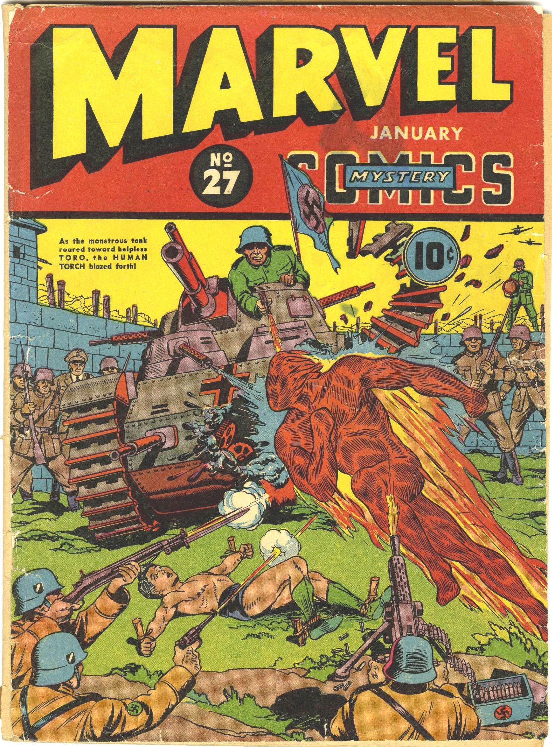 Read online Marvel Mystery Comics comic -  Issue #27 - 2