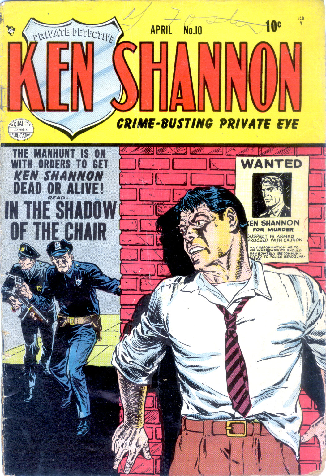 Read online Ken Shannon comic -  Issue #10 - 1