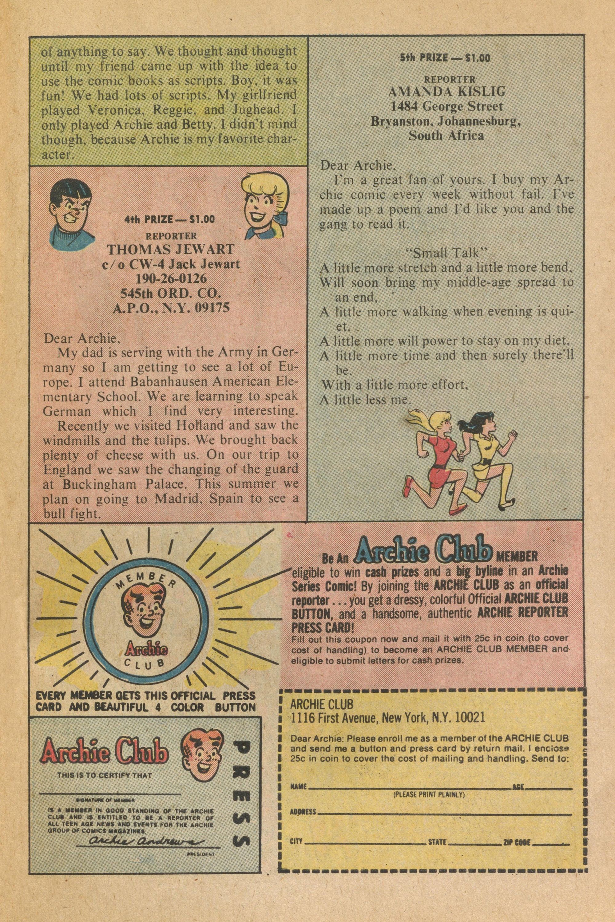 Read online Archie at Riverdale High (1972) comic -  Issue #3 - 27