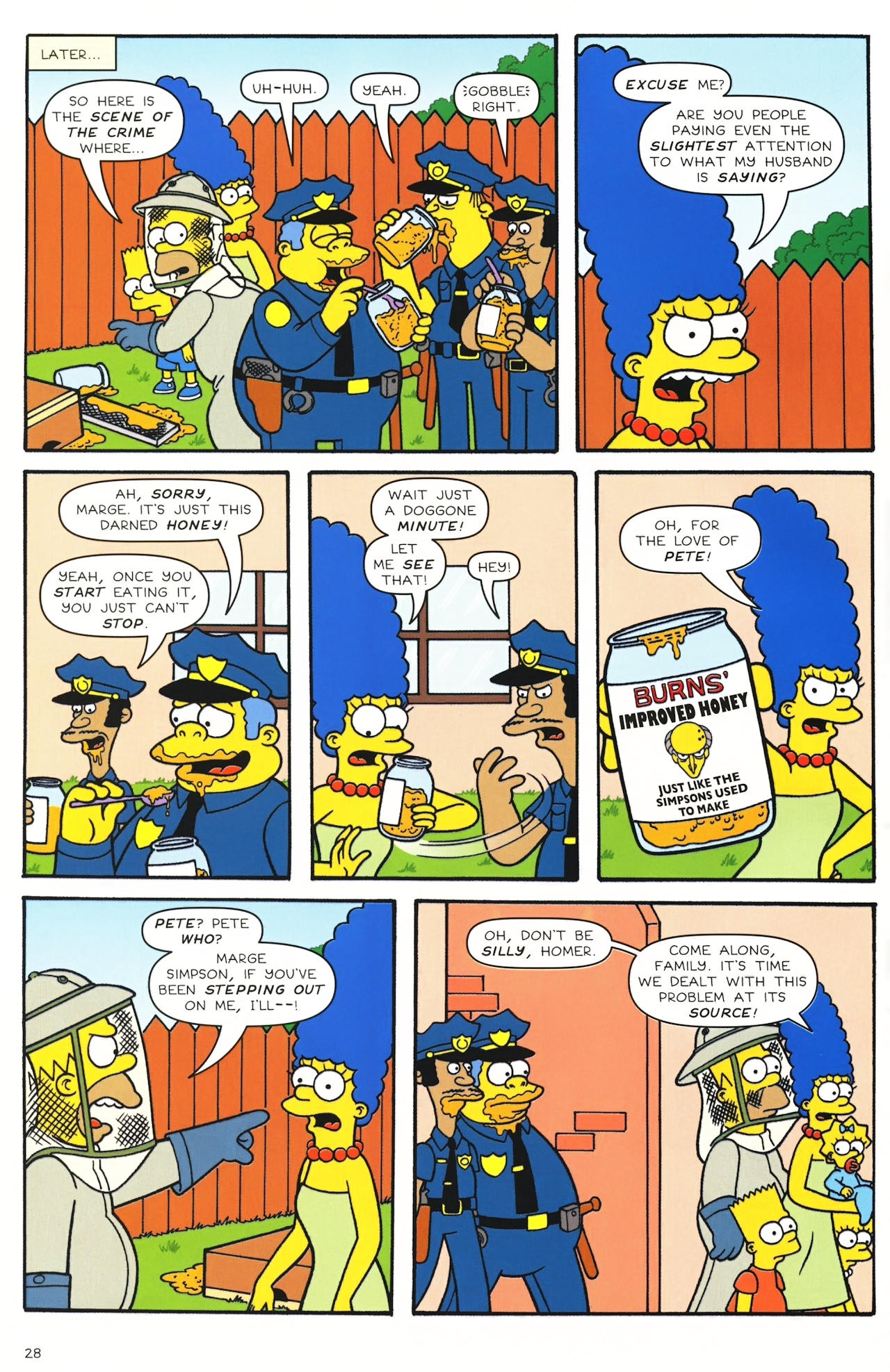 Read online Simpsons Comics comic -  Issue #154 - 29