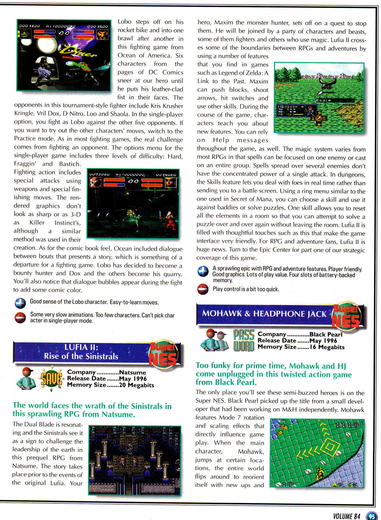 Read online Nintendo Power comic -  Issue #84 - 104