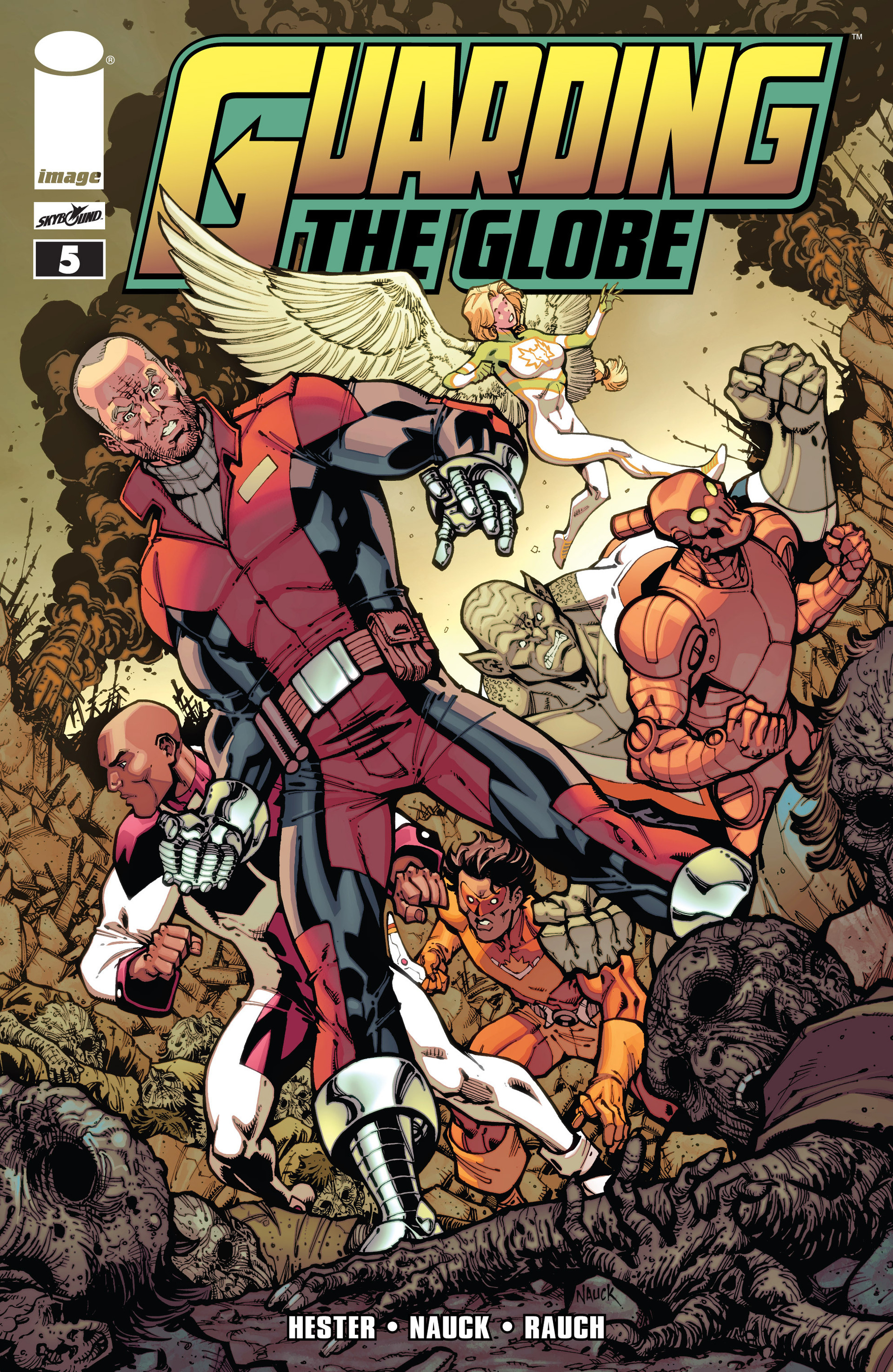 Read online Guarding the Globe (2012) comic -  Issue #5 - 1