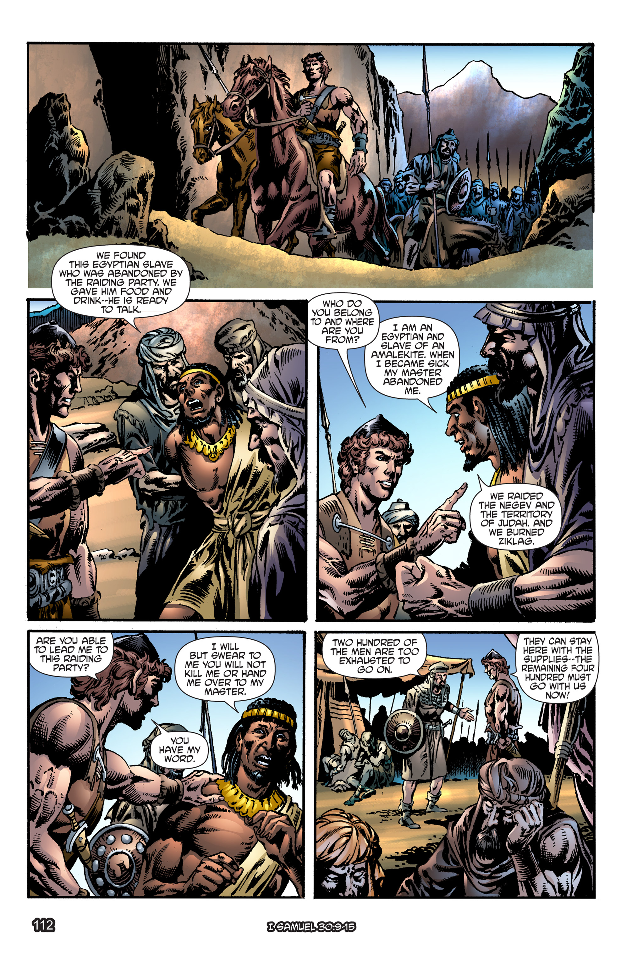 Read online The Kingstone Bible comic -  Issue #5 - 116