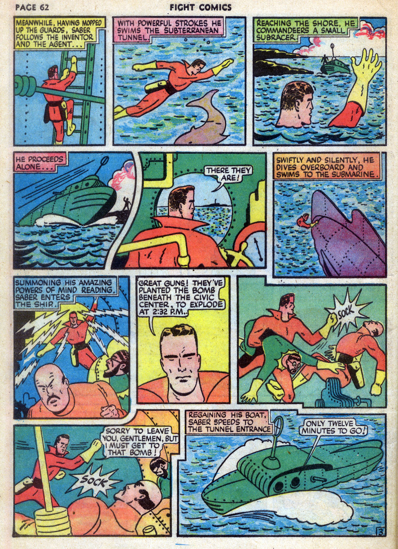 Read online Fight Comics comic -  Issue #9 - 64