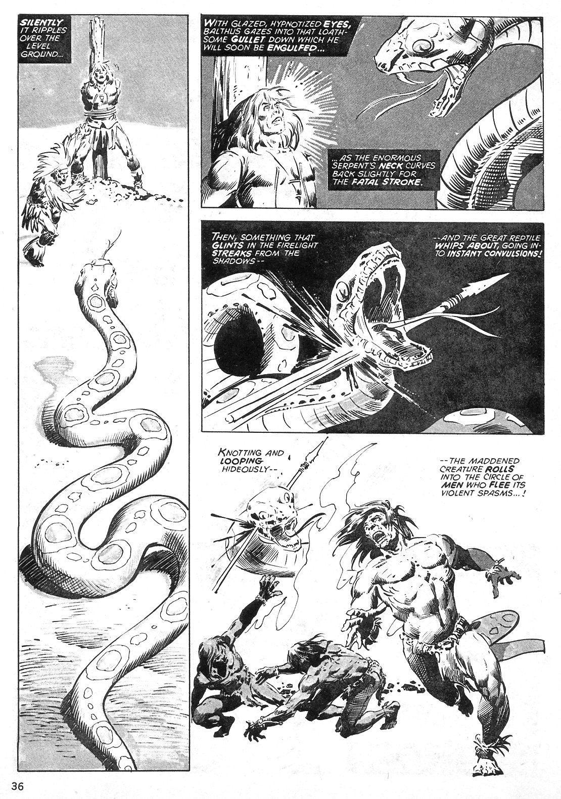 Read online The Savage Sword Of Conan comic -  Issue #26 - 36