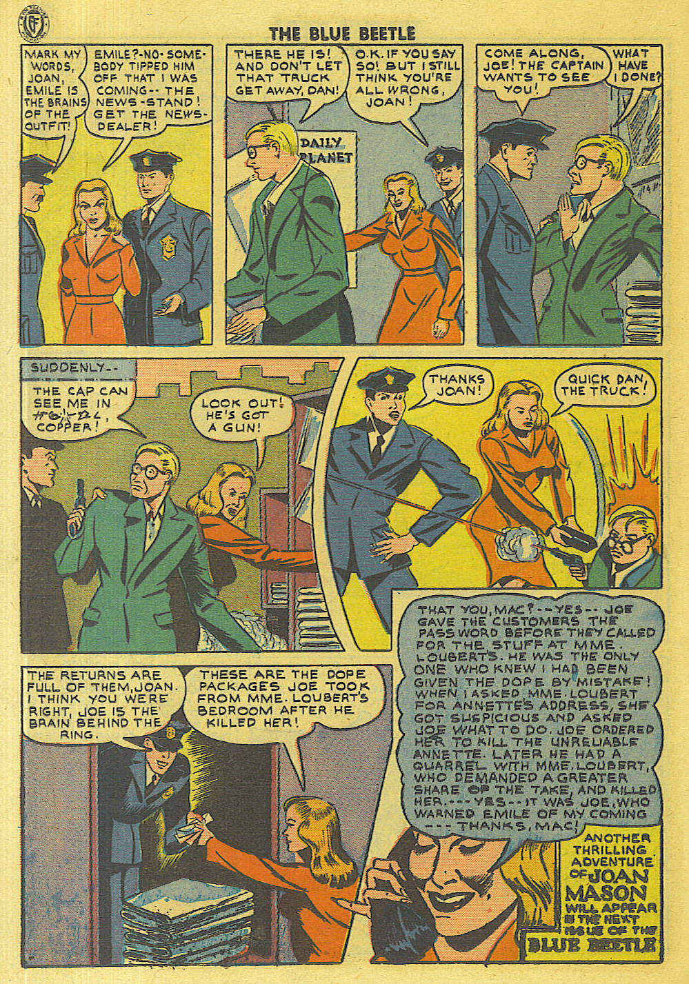 Read online The Blue Beetle comic -  Issue #35 - 29