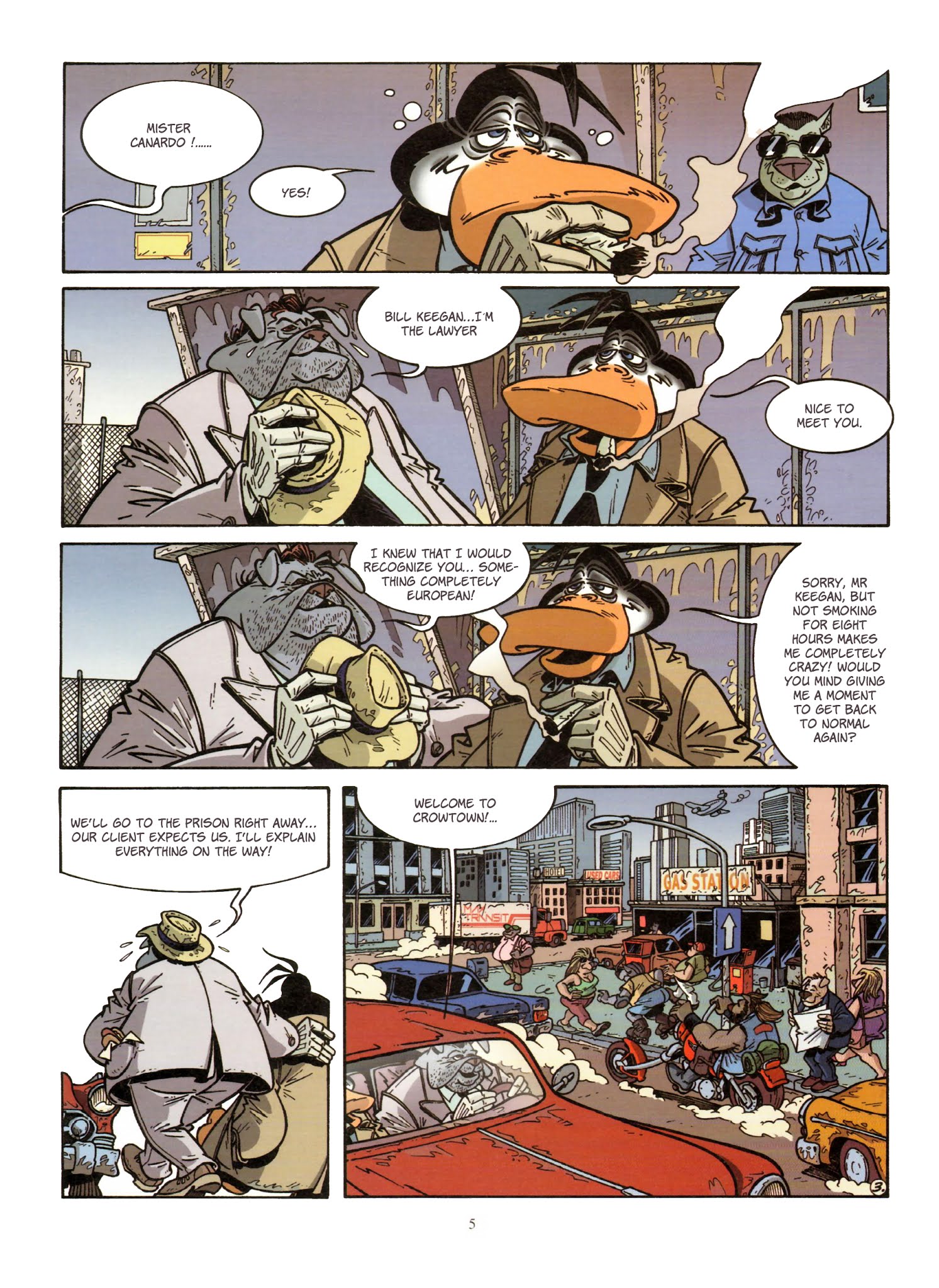 Read online Une enquête de l'inspecteur Canardo comic -  Issue #12 - 6