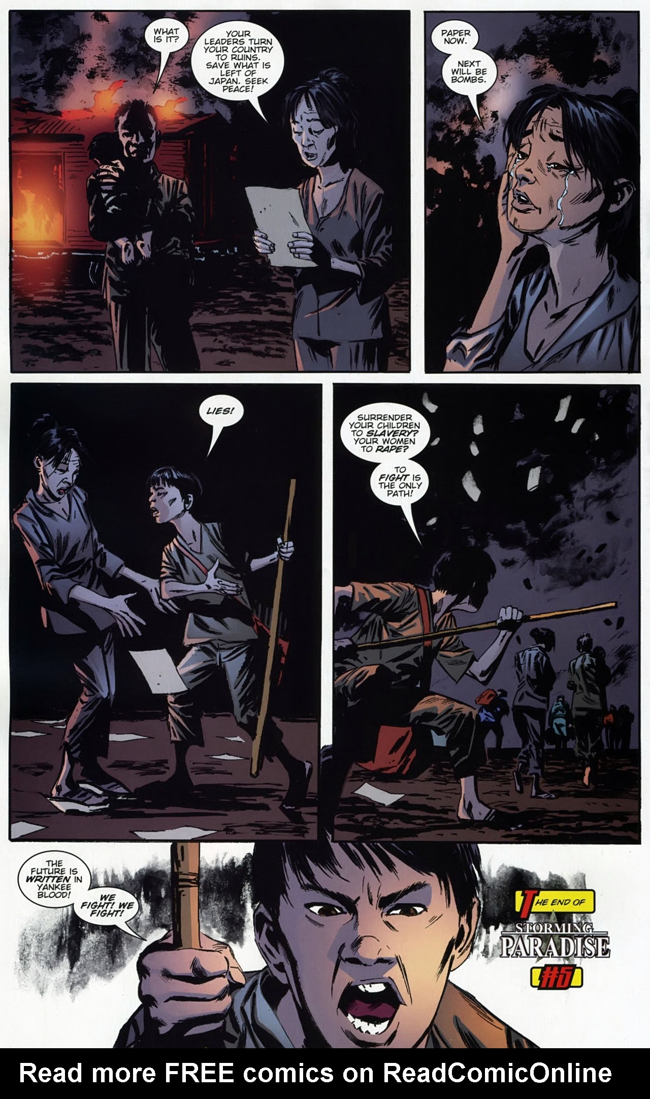 Read online Storming Paradise comic -  Issue #5 - 23
