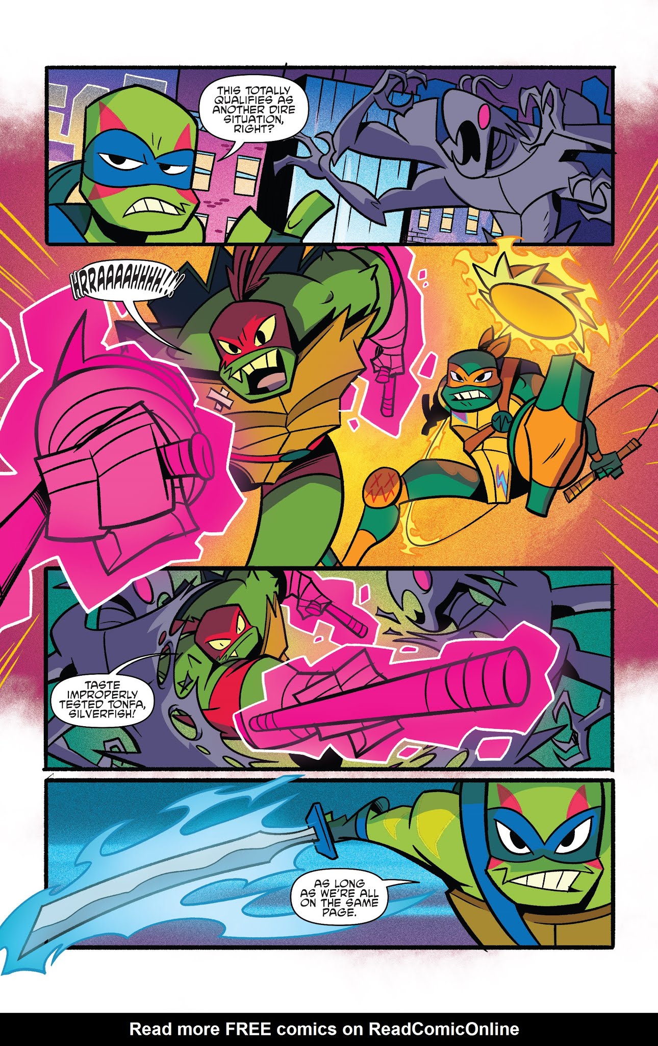 Read online Rise of the Teenage Mutant Ninja Turtles comic -  Issue #0 - 19
