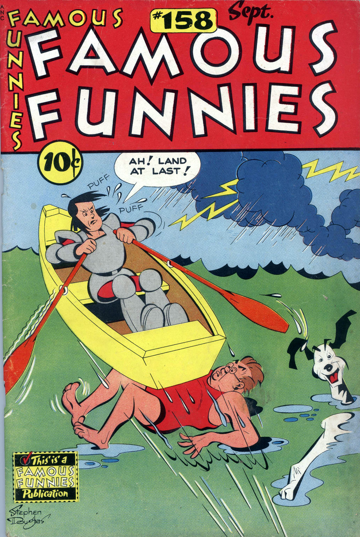 Read online Famous Funnies comic -  Issue #158 - 1