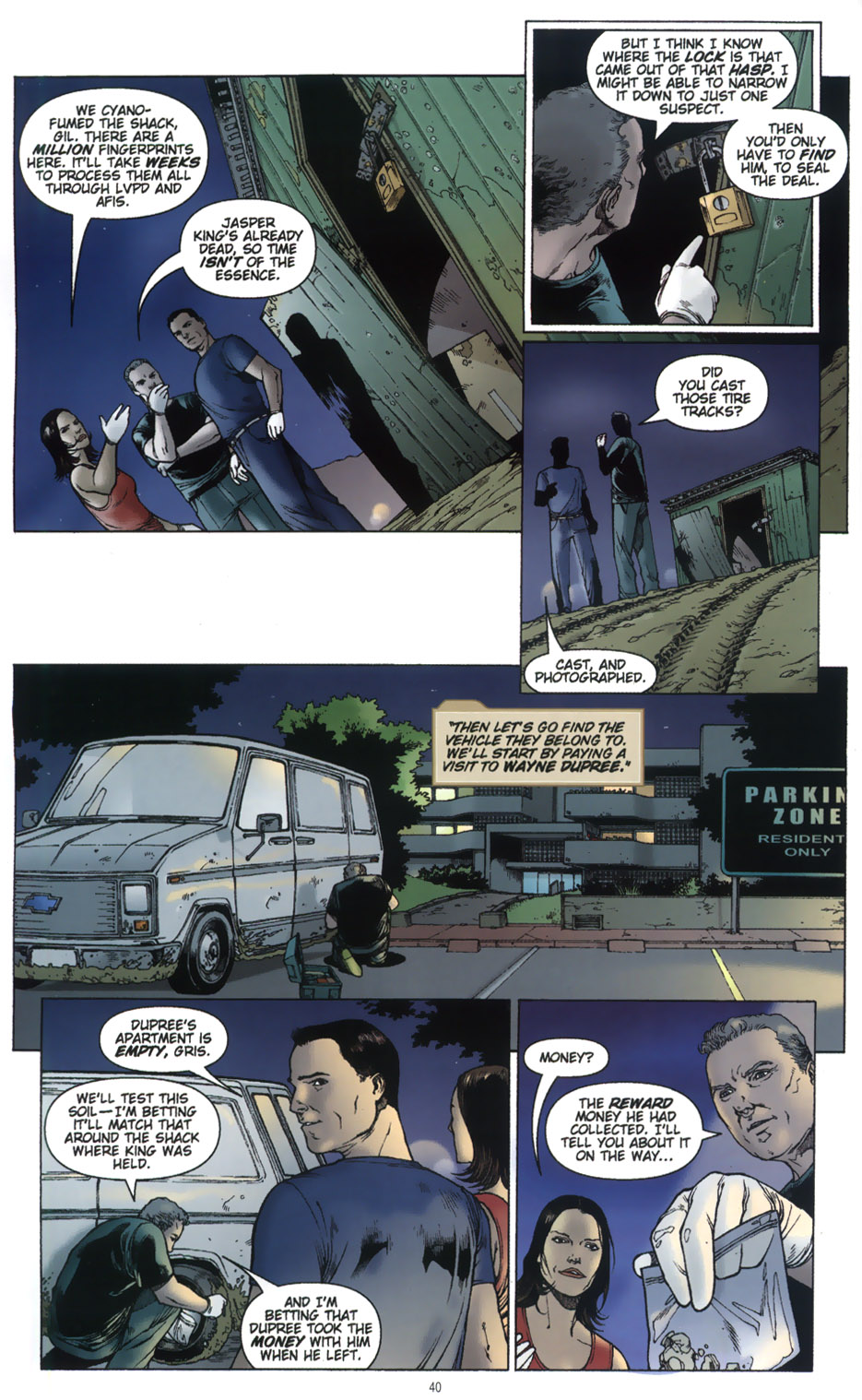 Read online CSI: Crime Scene Investigation: Thicker Than Blood comic -  Issue # Full - 42