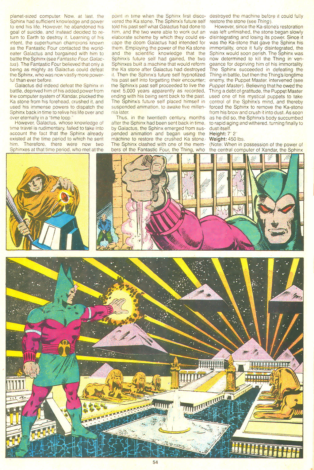 Read online The Official Handbook of the Marvel Universe Deluxe Edition comic -  Issue #19 - 56