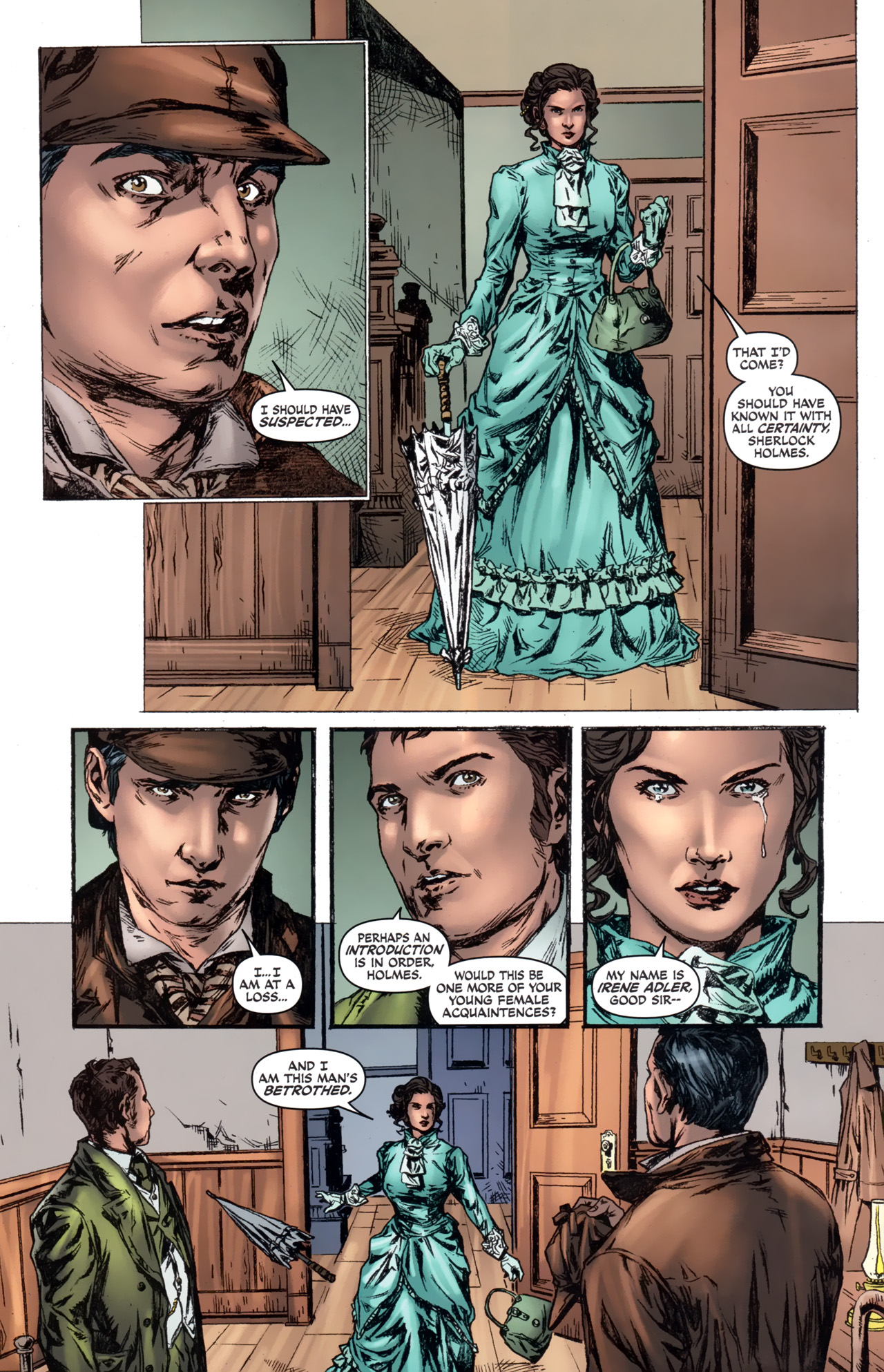 Read online Sherlock Holmes: Year One comic -  Issue #4 - 24