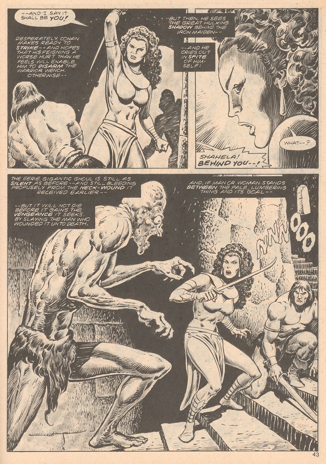 The Savage Sword Of Conan issue 68 - Page 43