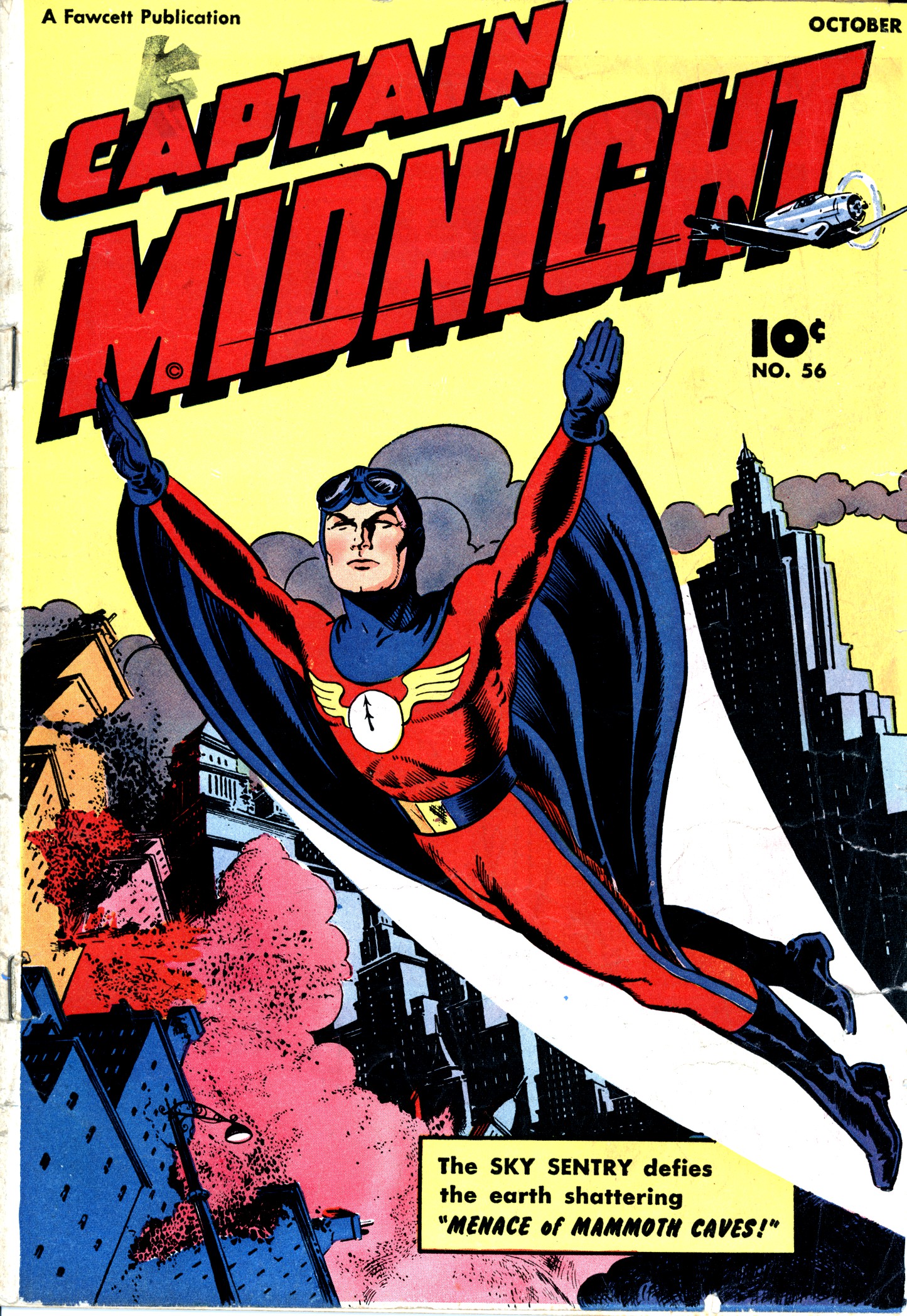 Read online Captain Midnight (1942) comic -  Issue #56 - 1