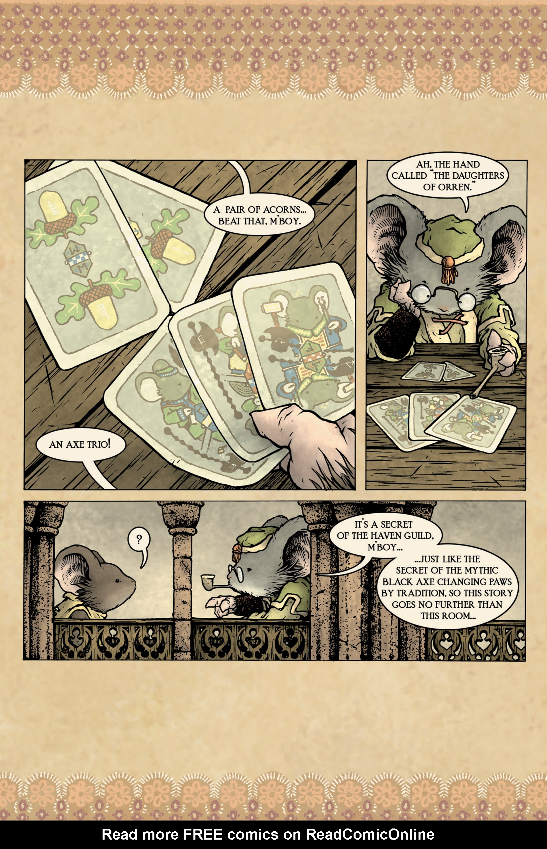 Read online Free Comic Book Day 2014 comic -  Issue # Archaia Presents Mouse Guard, Labyrinth and Other Stories - 10