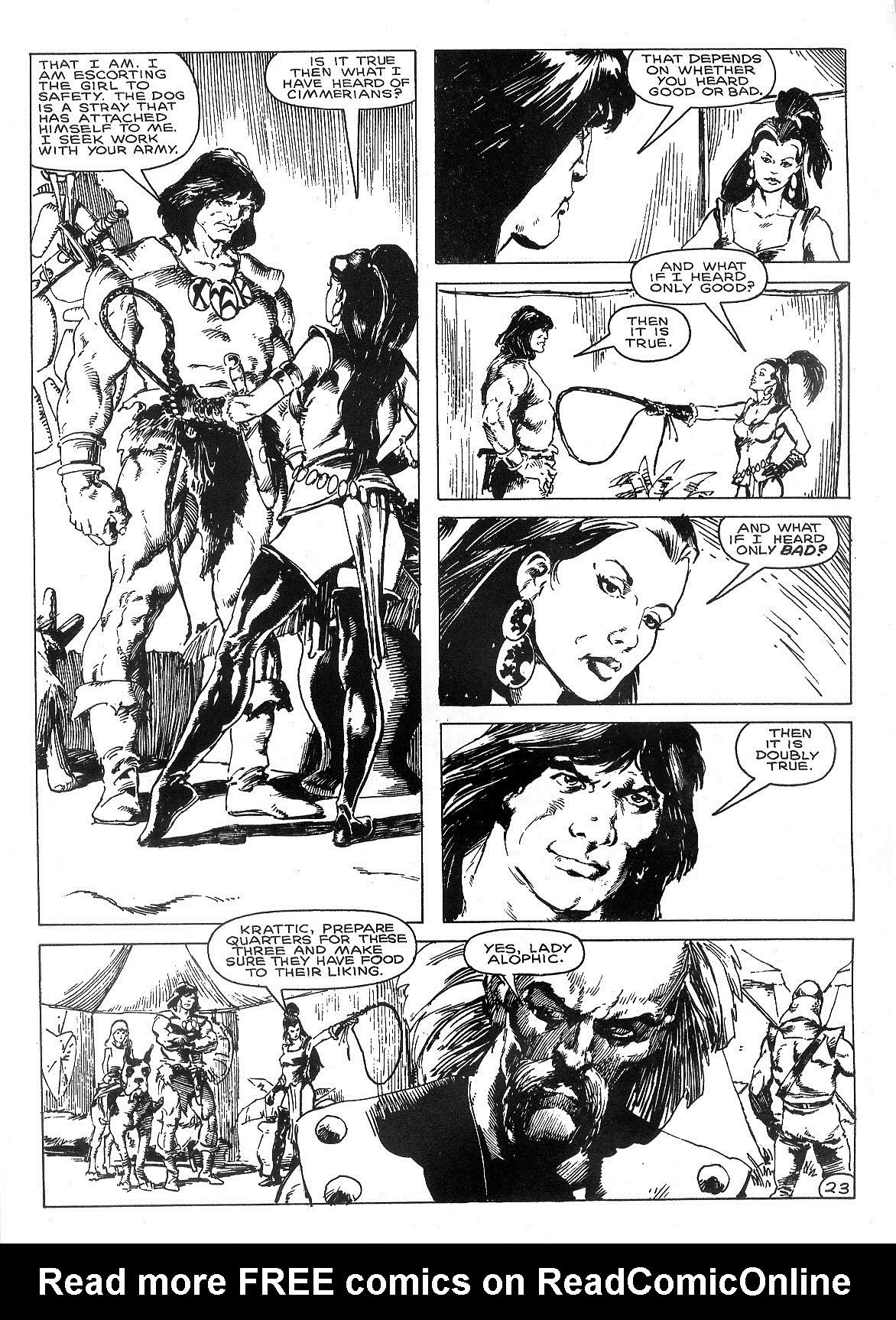 Read online The Savage Sword Of Conan comic -  Issue #145 - 29