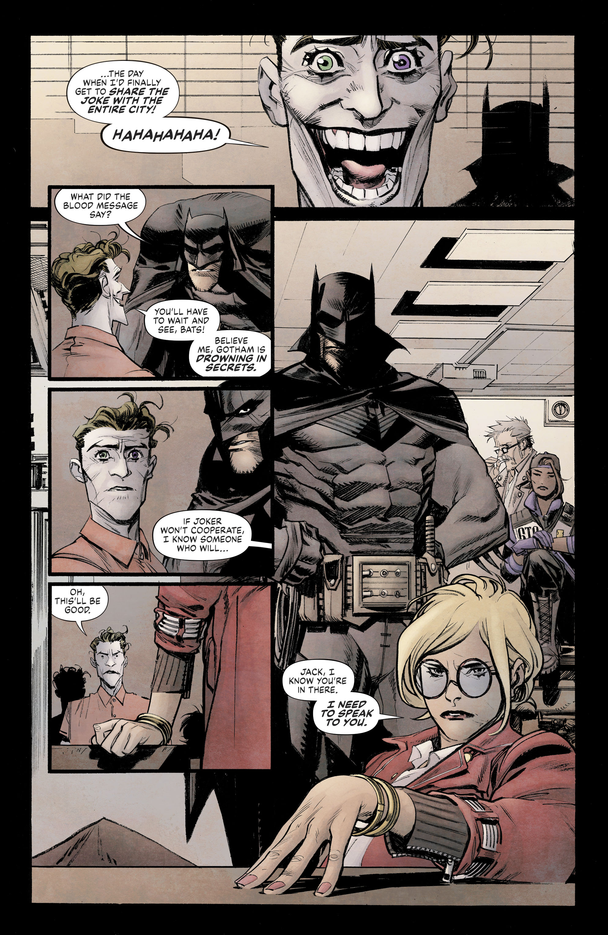 Read online Batman: Curse of the White Knight comic -  Issue #3 - 13