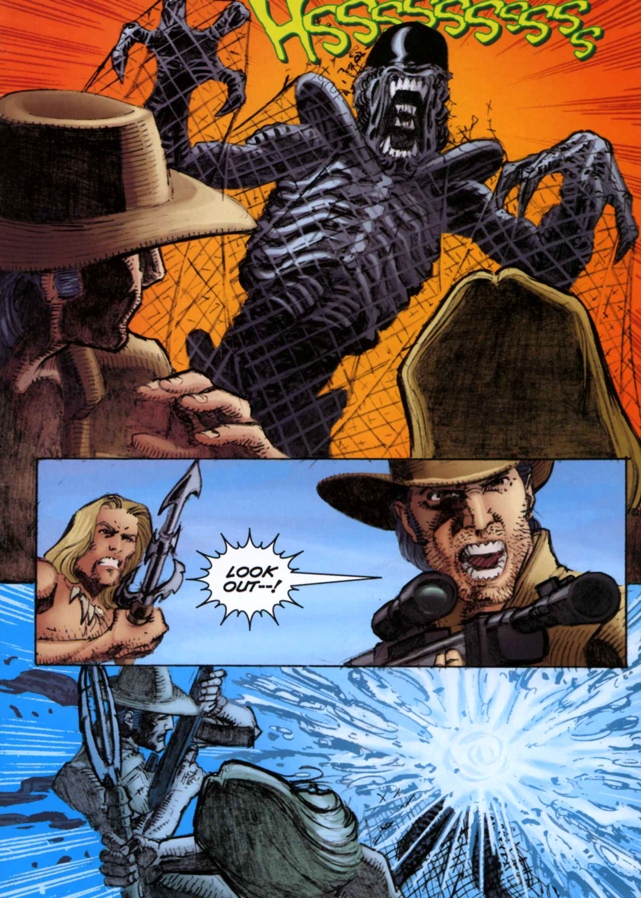 Read online Alien Vs. Predator: Civilized Beasts comic -  Issue # TPB - 13