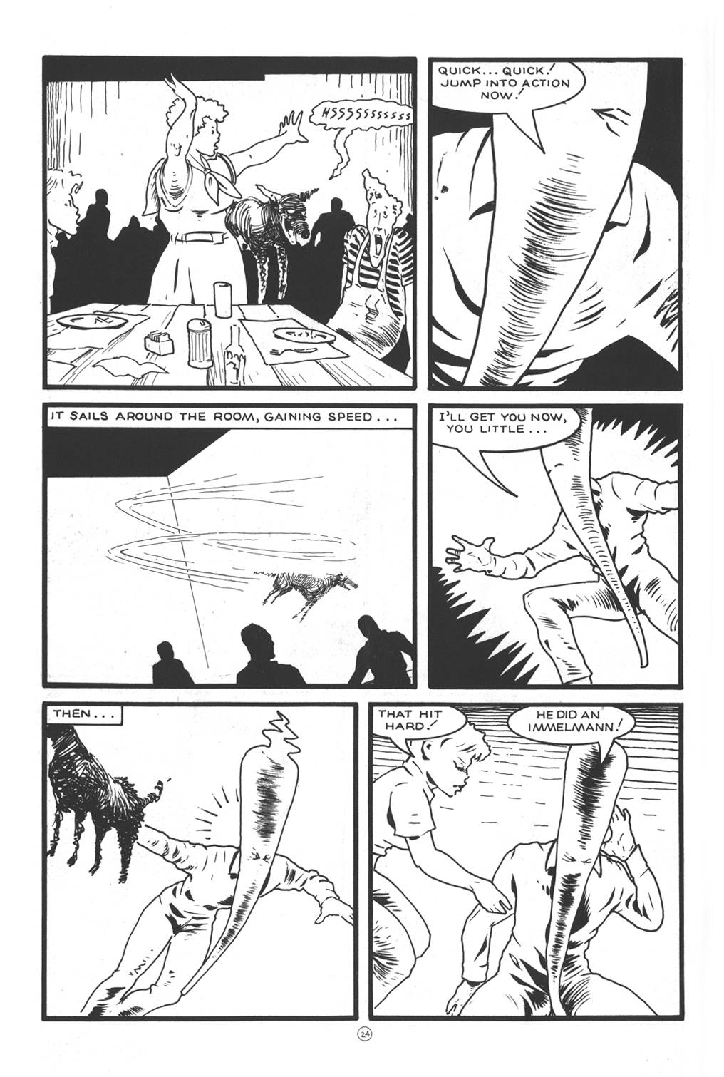 Read online Flaming Carrot Comics (1984) comic -  Issue #12 - 26