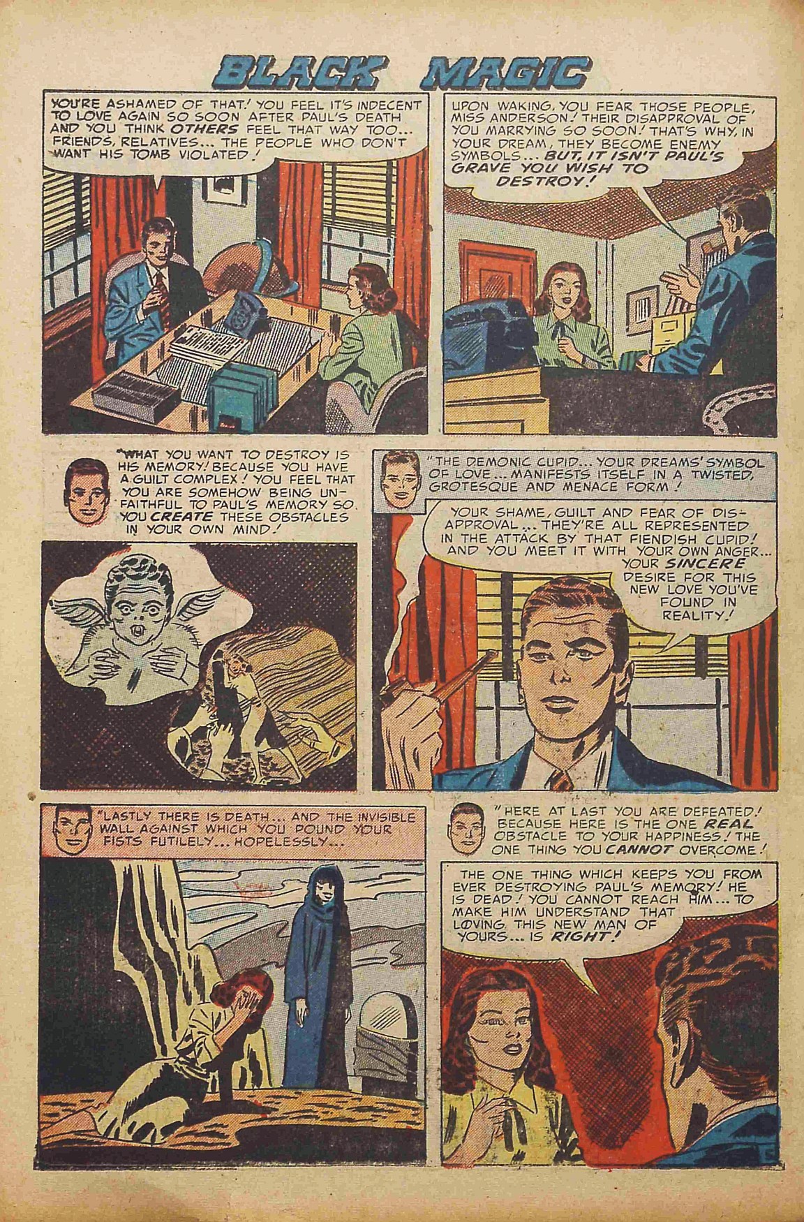 Read online Black Magic (1950) comic -  Issue #23 - 22