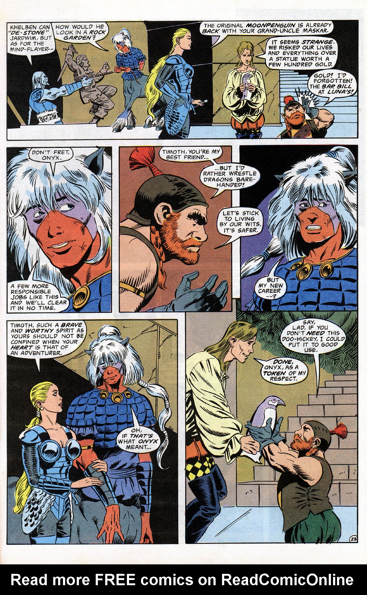 Read online Advanced Dungeons & Dragons comic -  Issue #12 - 28