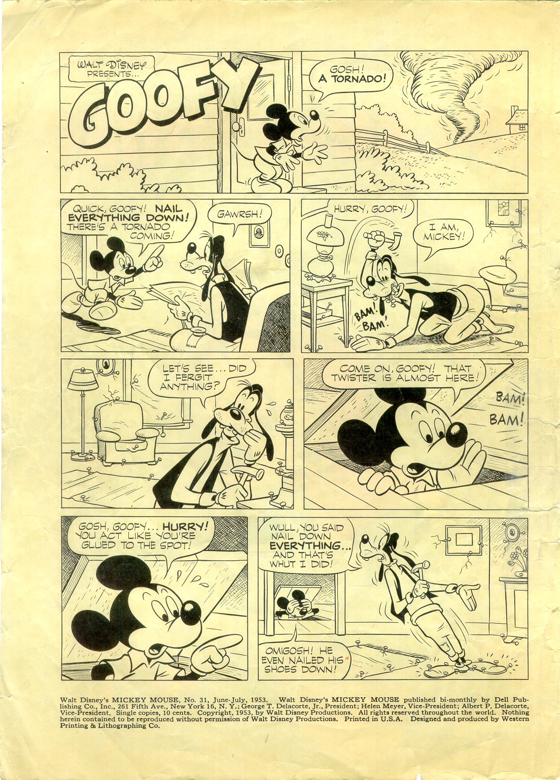 Read online Walt Disney's Mickey Mouse comic -  Issue #31 - 2