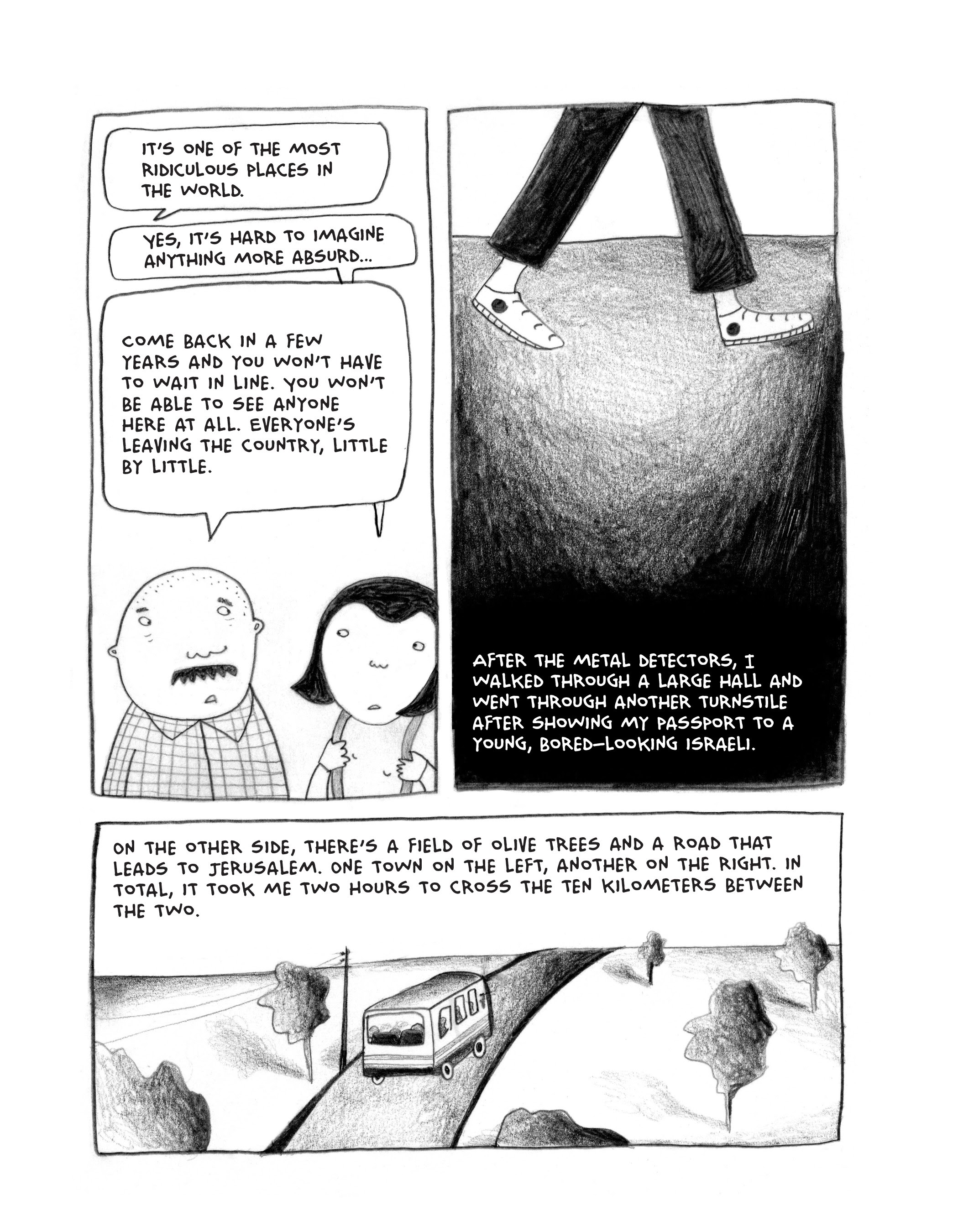 Read online Green Almonds: Letters from Palestine comic -  Issue # TPB (Part 1) - 39