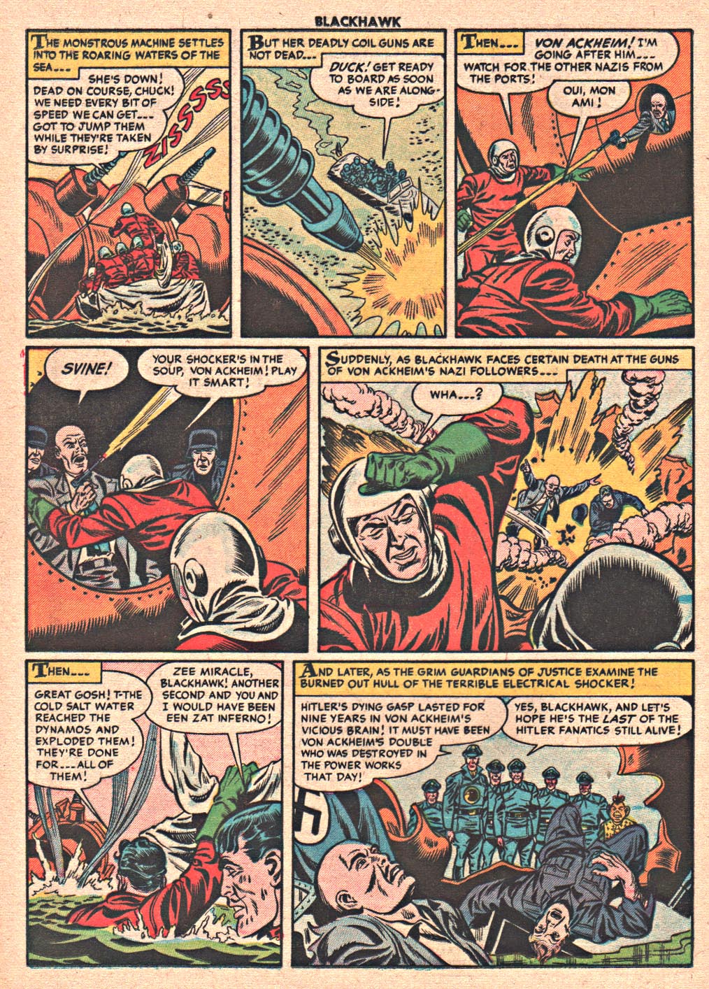 Read online Blackhawk (1957) comic -  Issue #81 - 12