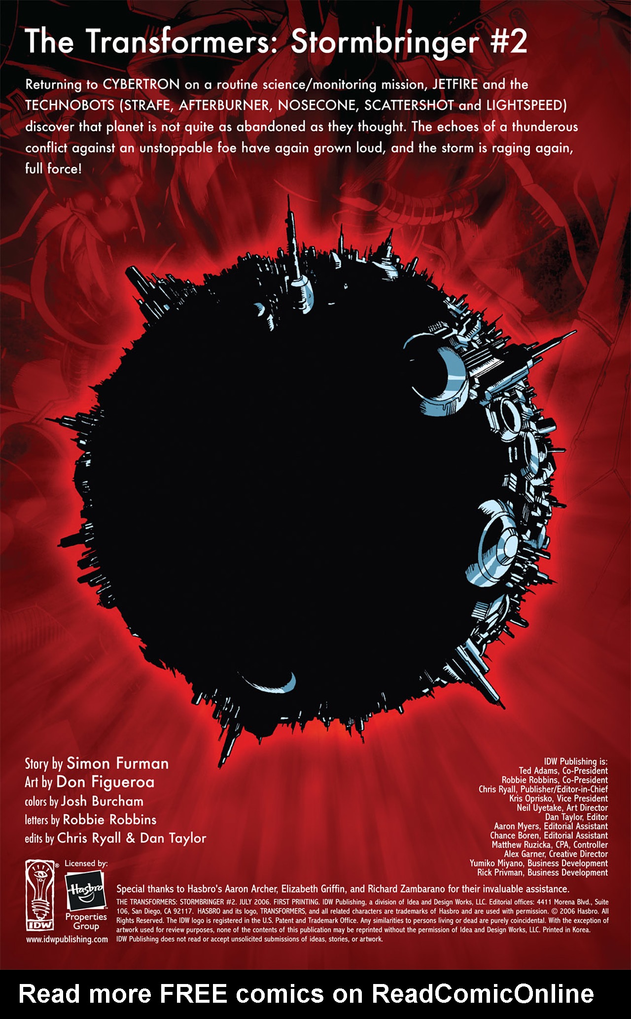Read online The Transformers: Stormbringer comic -  Issue #2 - 5