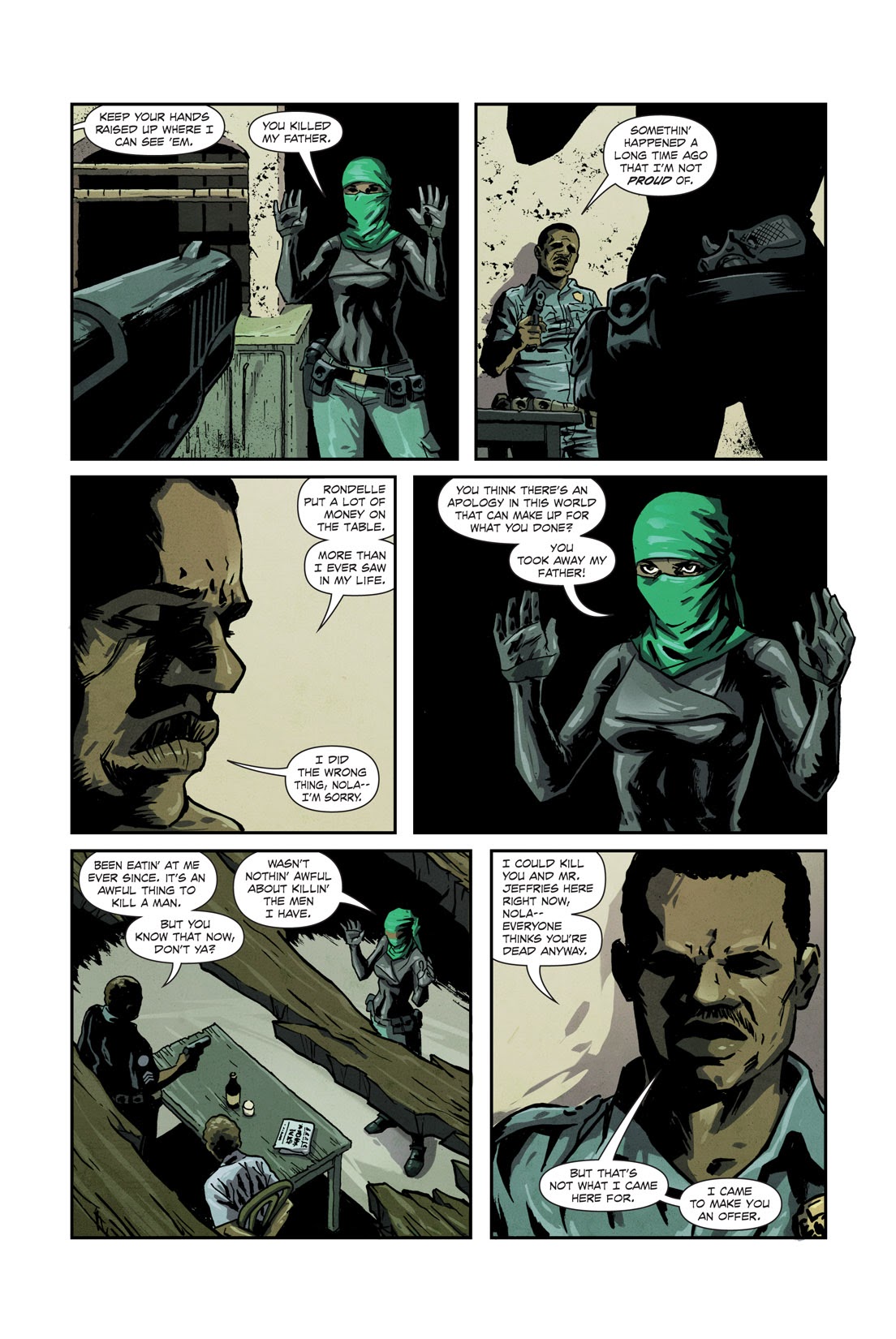 Read online Nola comic -  Issue #4 - 22