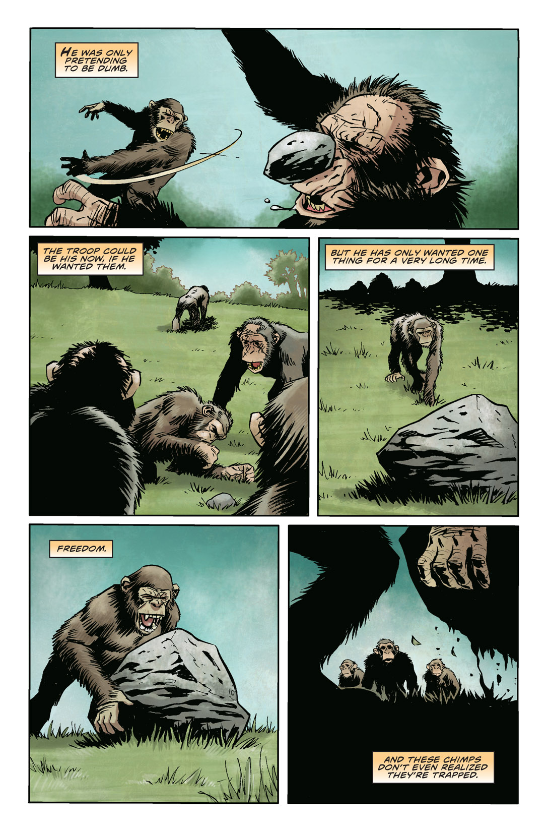 Read online Rise of the Planet of the Apes Prequel comic -  Issue # Full - 29