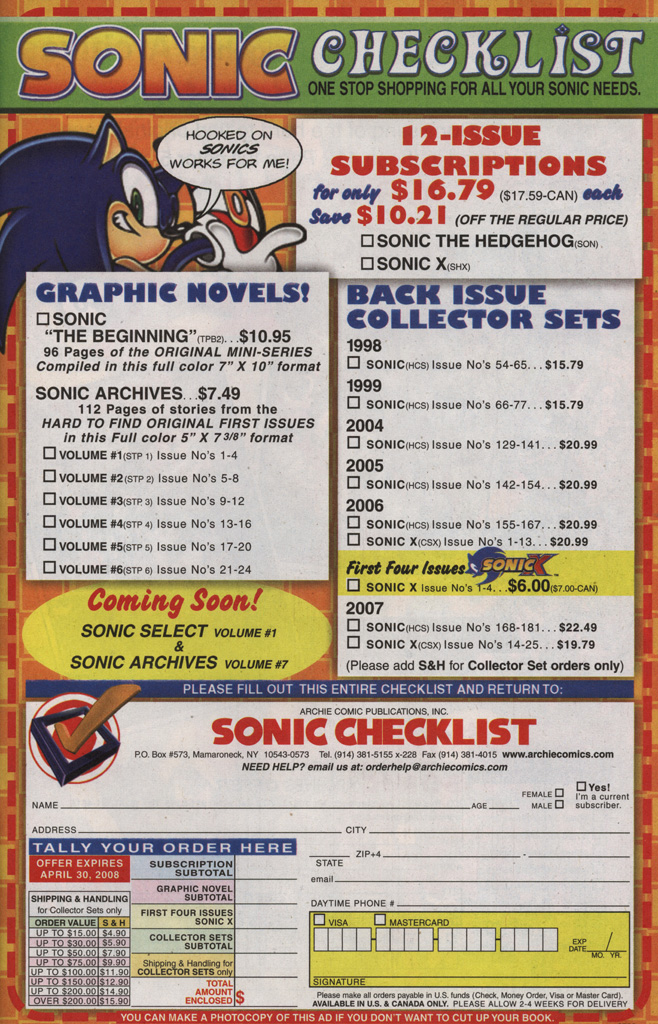 Read online Sonic X comic -  Issue #29 - 29