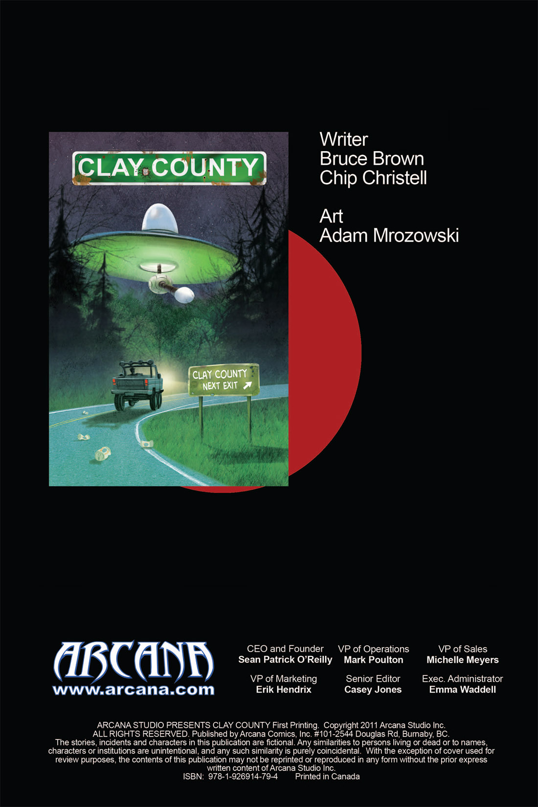 Read online Clay County comic -  Issue # TPB - 2