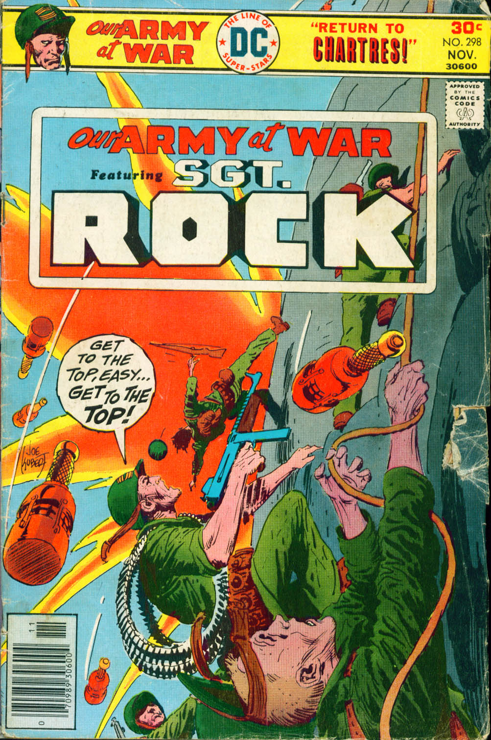 Read online Our Army at War (1952) comic -  Issue #298 - 1