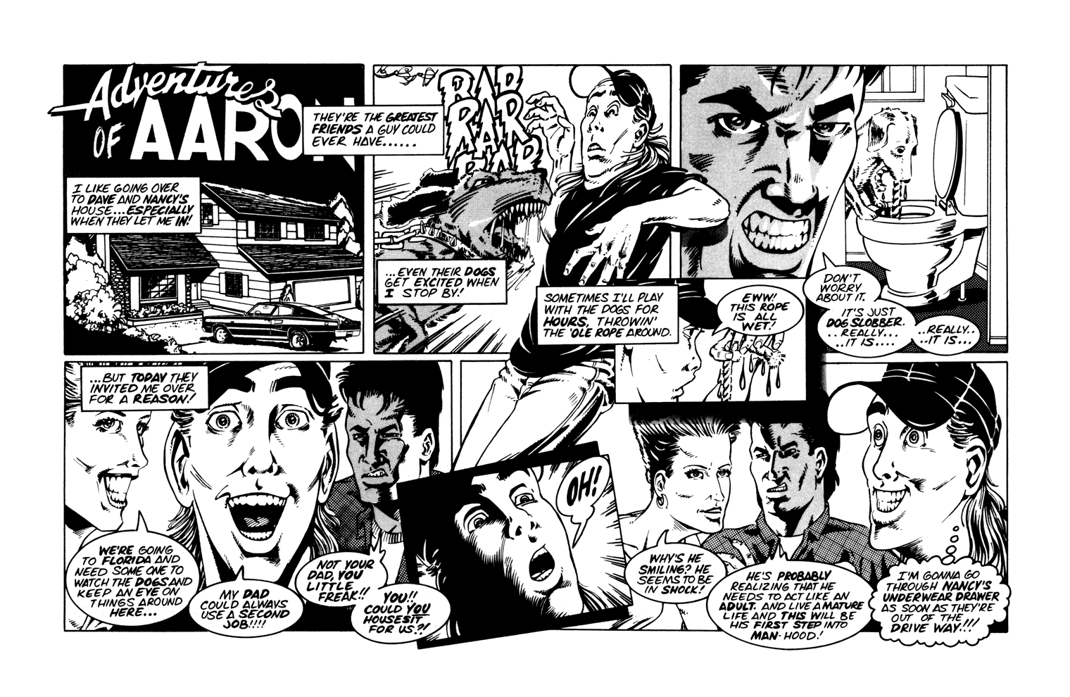 Read online Aaron Strips comic -  Issue #3 - 5