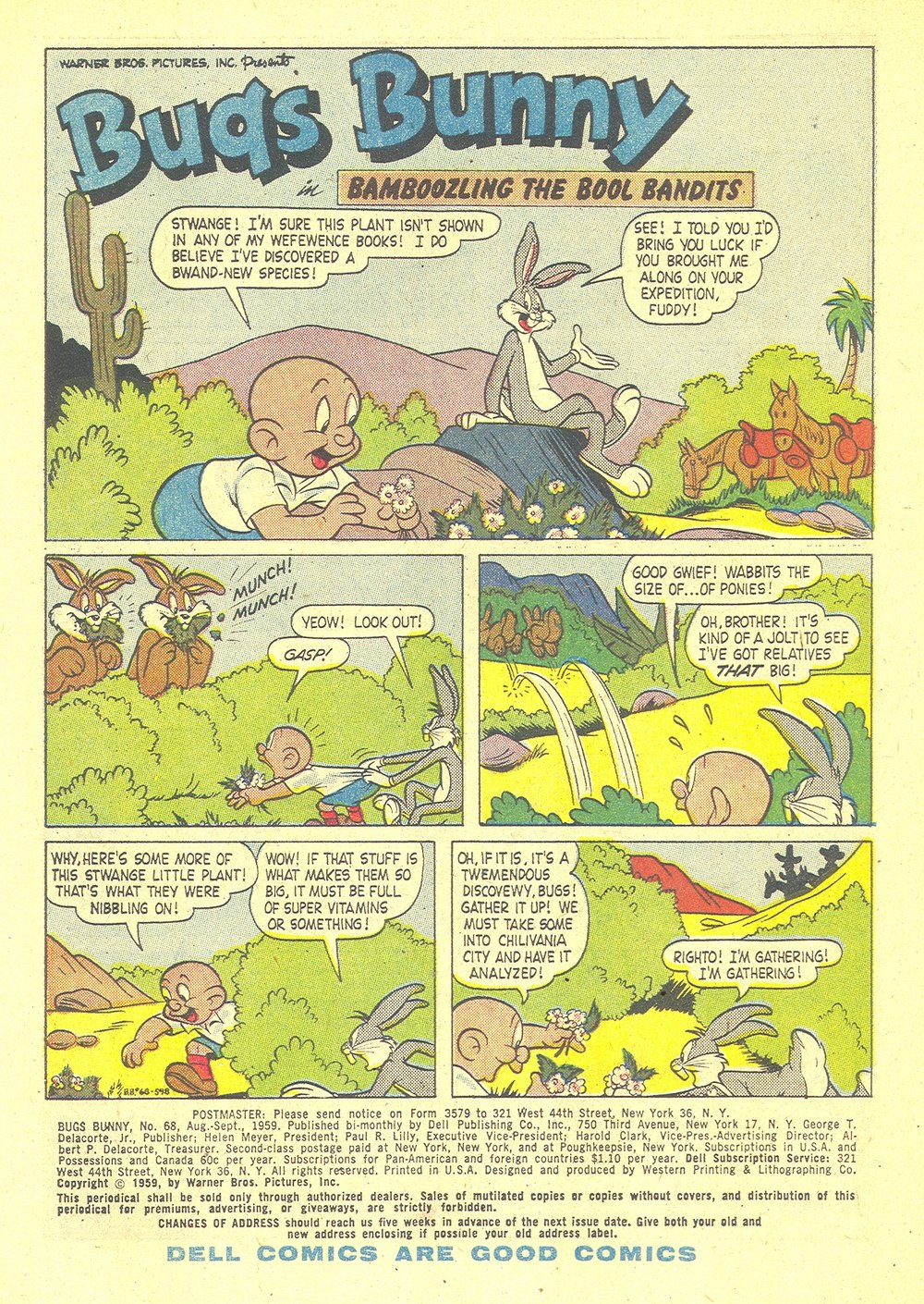 Read online Bugs Bunny comic -  Issue #68 - 3