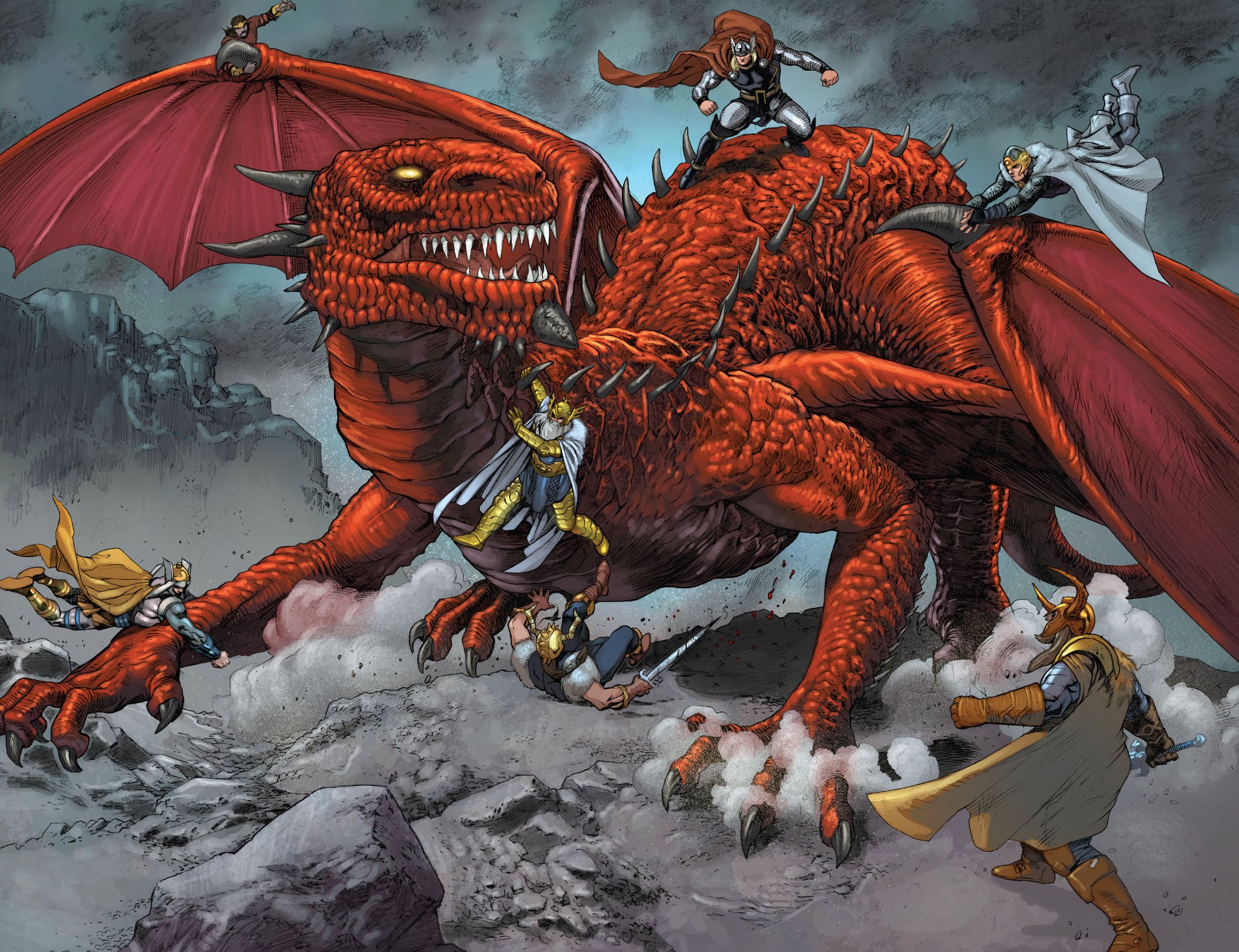 Read online Thor: Heaven & Earth comic -  Issue #4 - 17