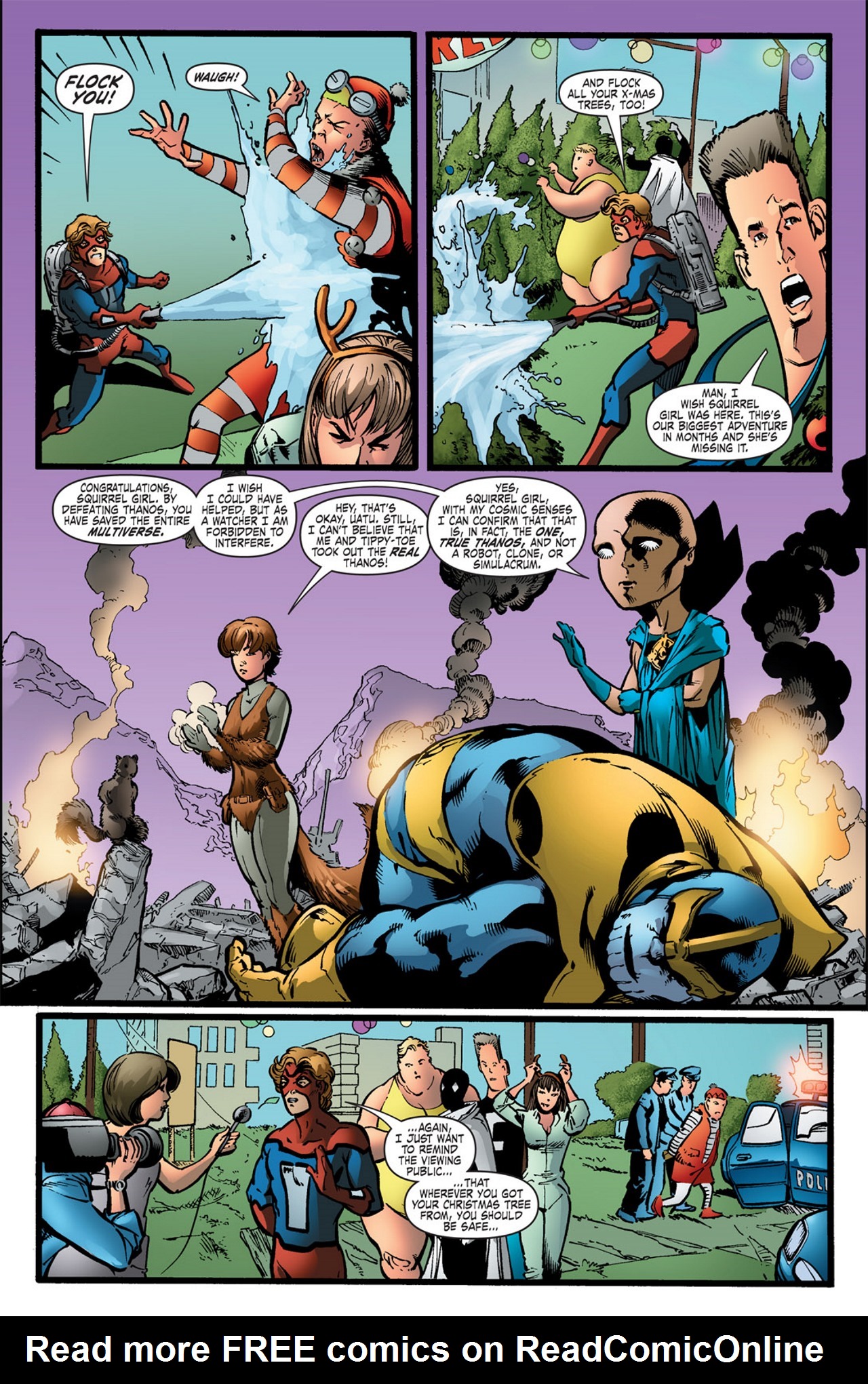 Read online Marvel Holiday Magazine 2010 comic -  Issue #2 - 20
