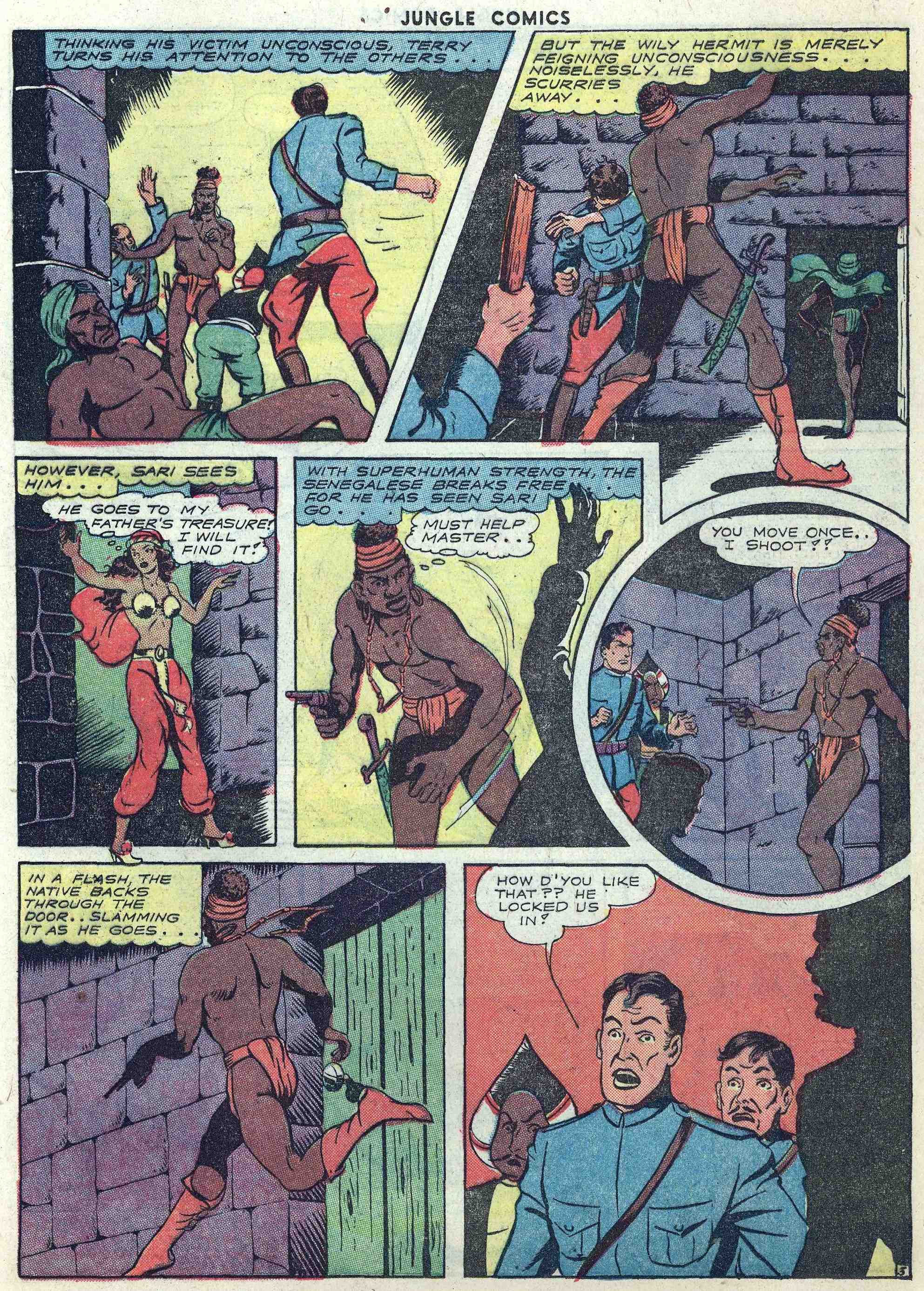 Read online Jungle Comics comic -  Issue #47 - 25