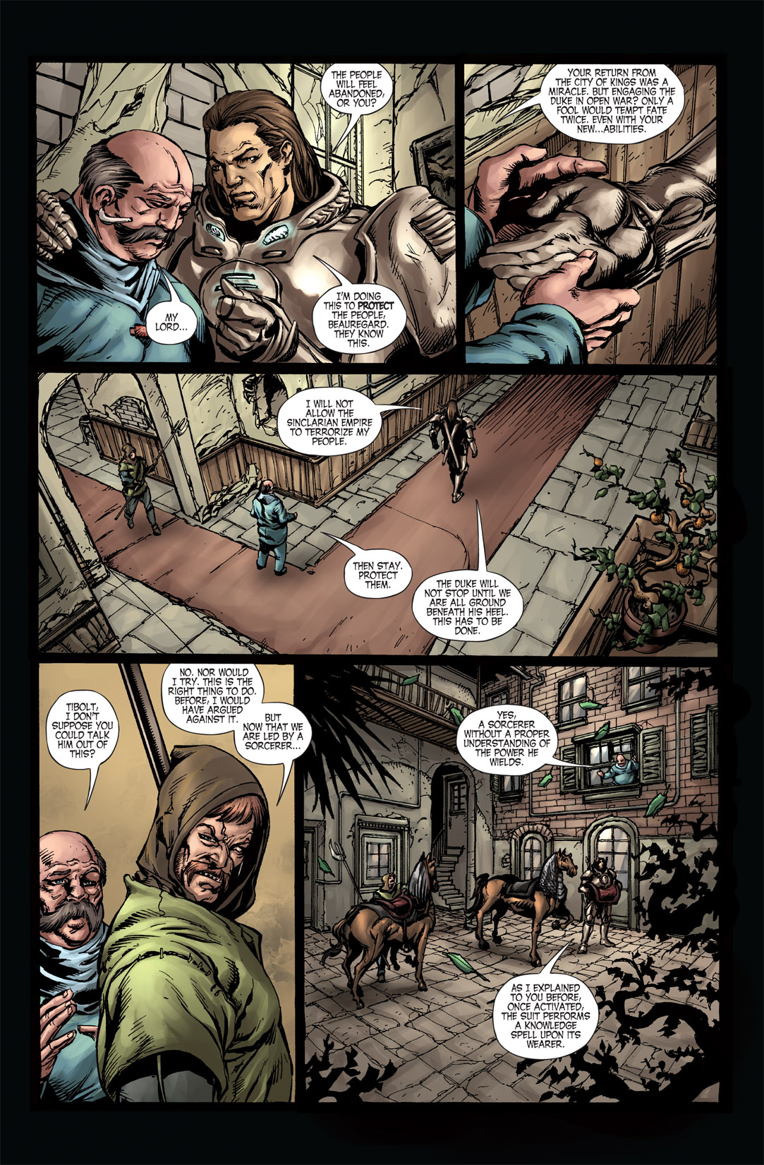 Read online Last Reign: Kings of War comic -  Issue #4 - 5