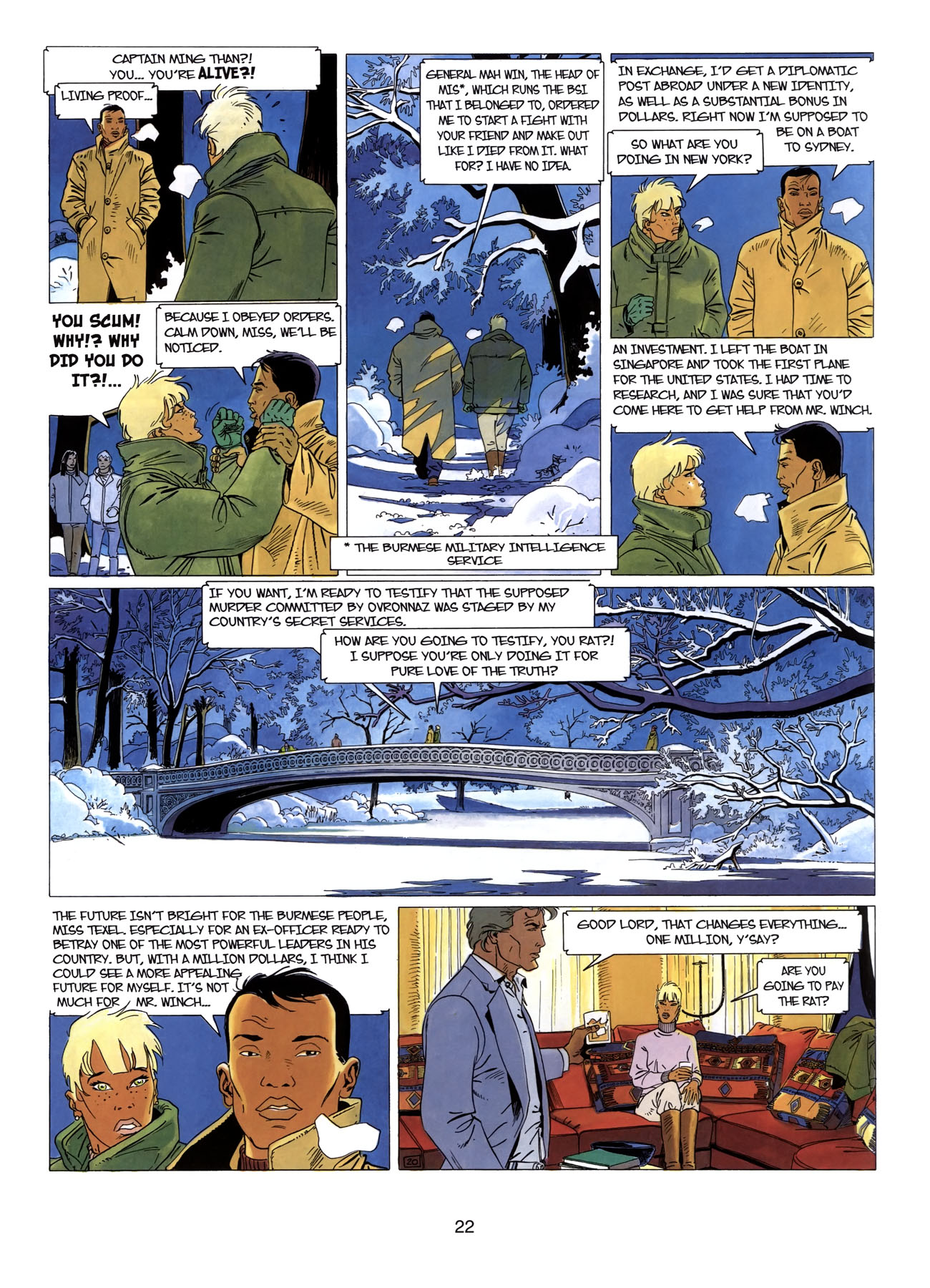 Read online Largo Winch comic -  Issue # TPB 4 - 23