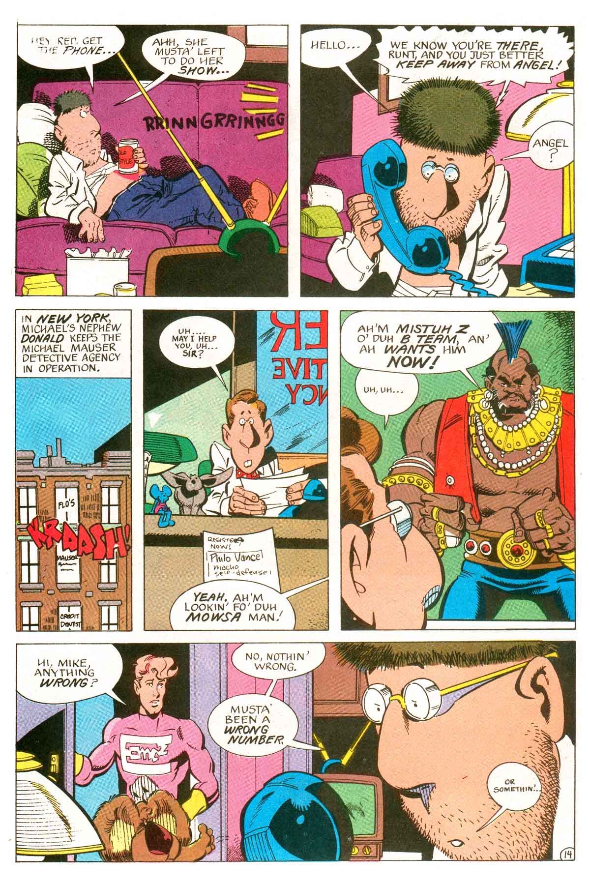 Read online E-Man (1983) comic -  Issue #17 - 17