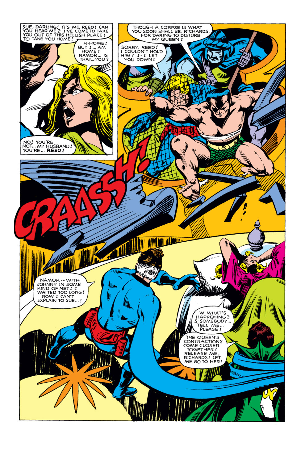 What If? (1977) issue 21 - Invisible Girl of the Fantastic Four married the Sub-Mariner - Page 26